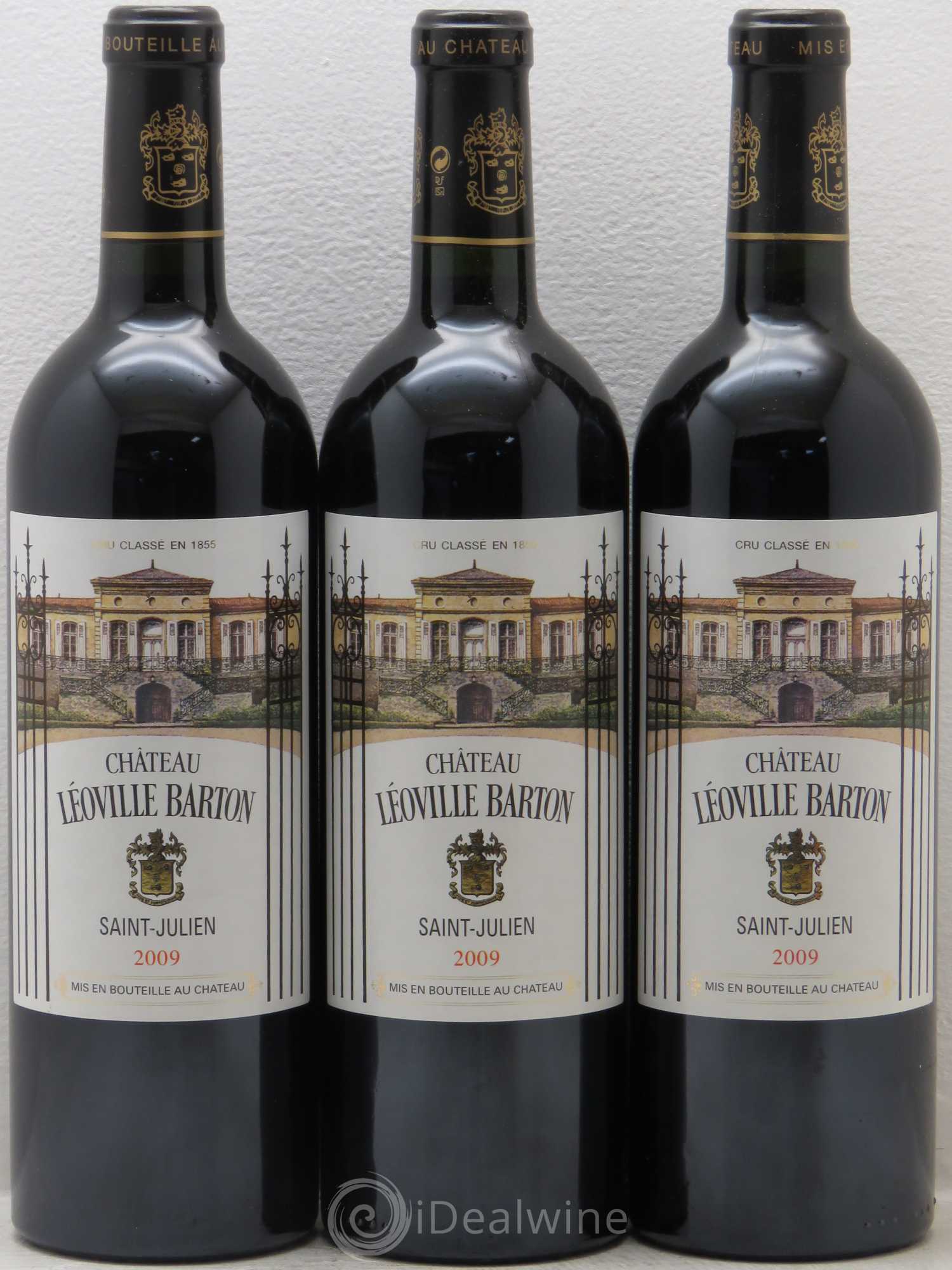 Château Léoville Barton 2ème Grand Cru Classé 2009 - Lot de 12 bouteilles - 2