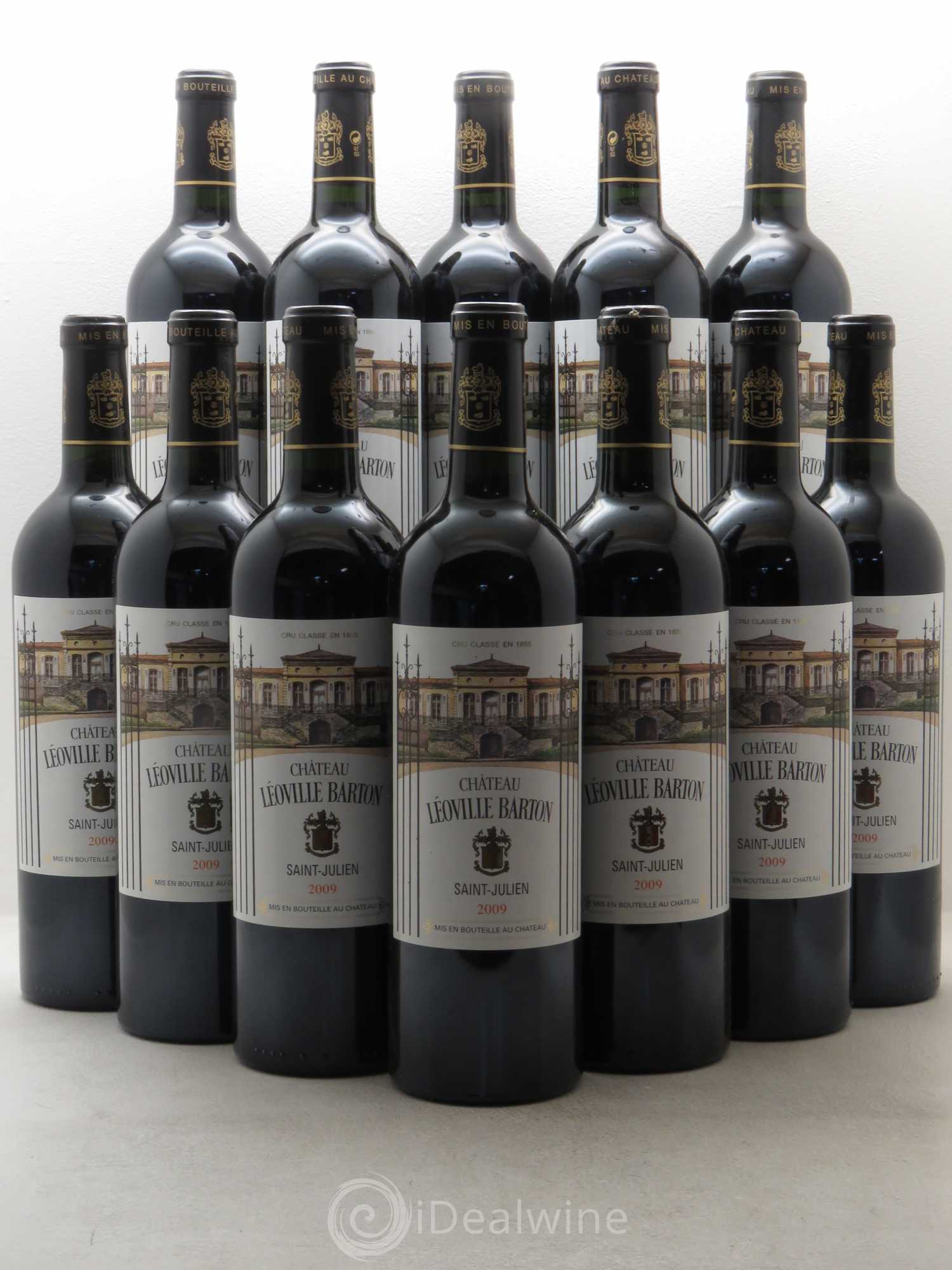 Château Léoville Barton 2ème Grand Cru Classé 2009 - Lot de 12 bouteilles - 0