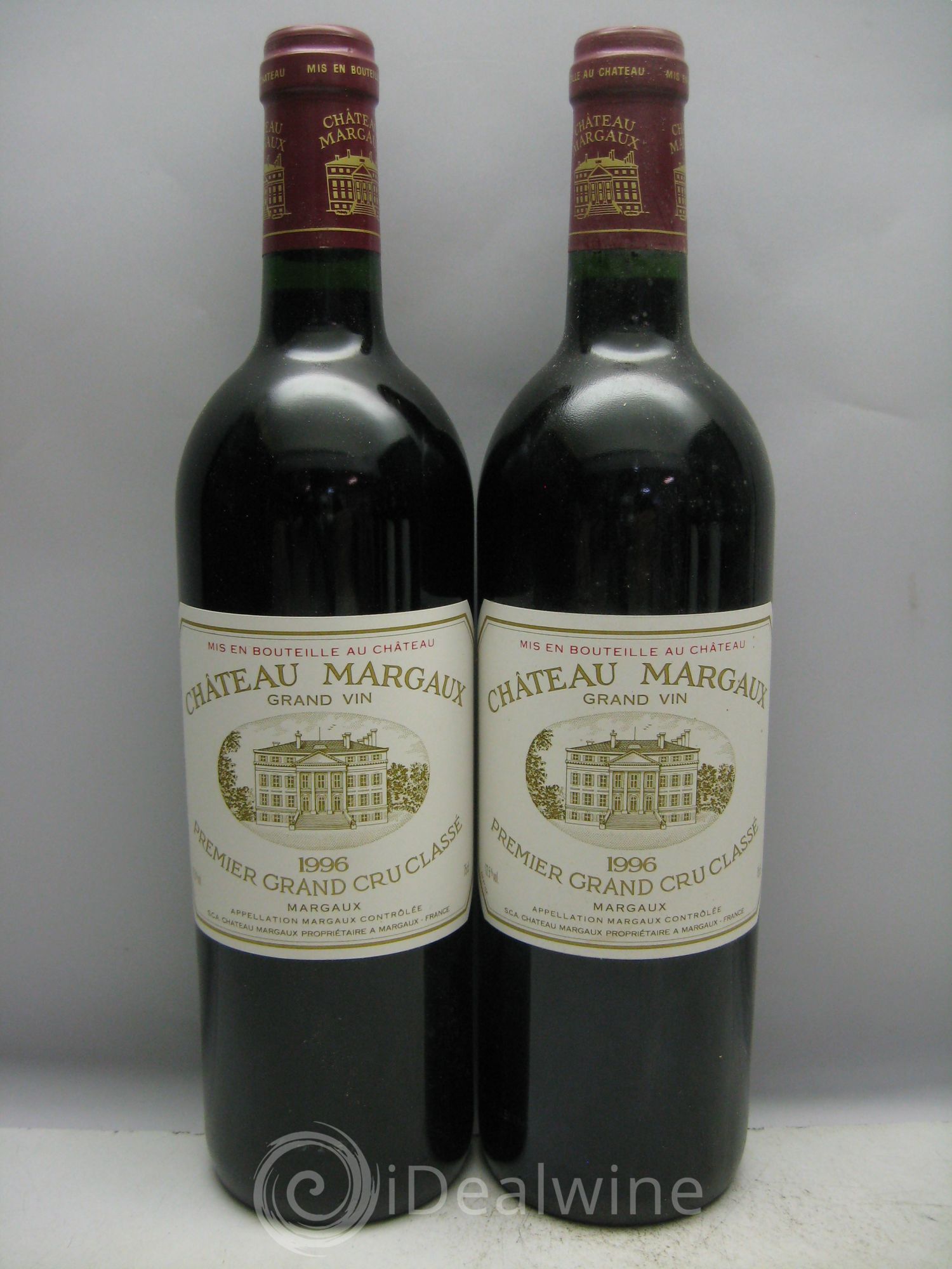 Château Margaux 1er Grand Cru Classé 1996 - Lot de 12 bouteilles - 1