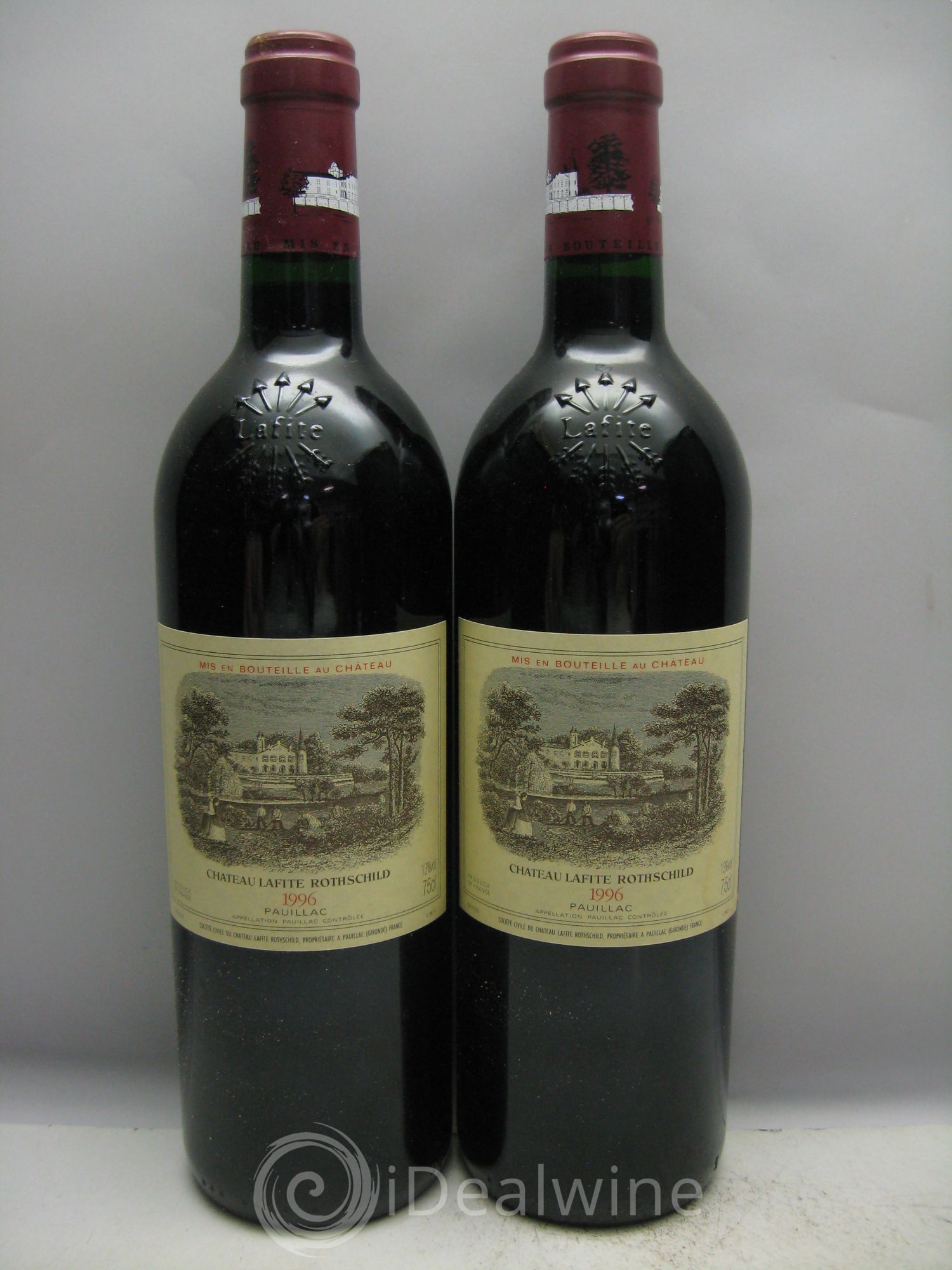 Château Lafite Rothschild 1er Grand Cru Classé 1996 - Lot de 12 bouteilles - 3