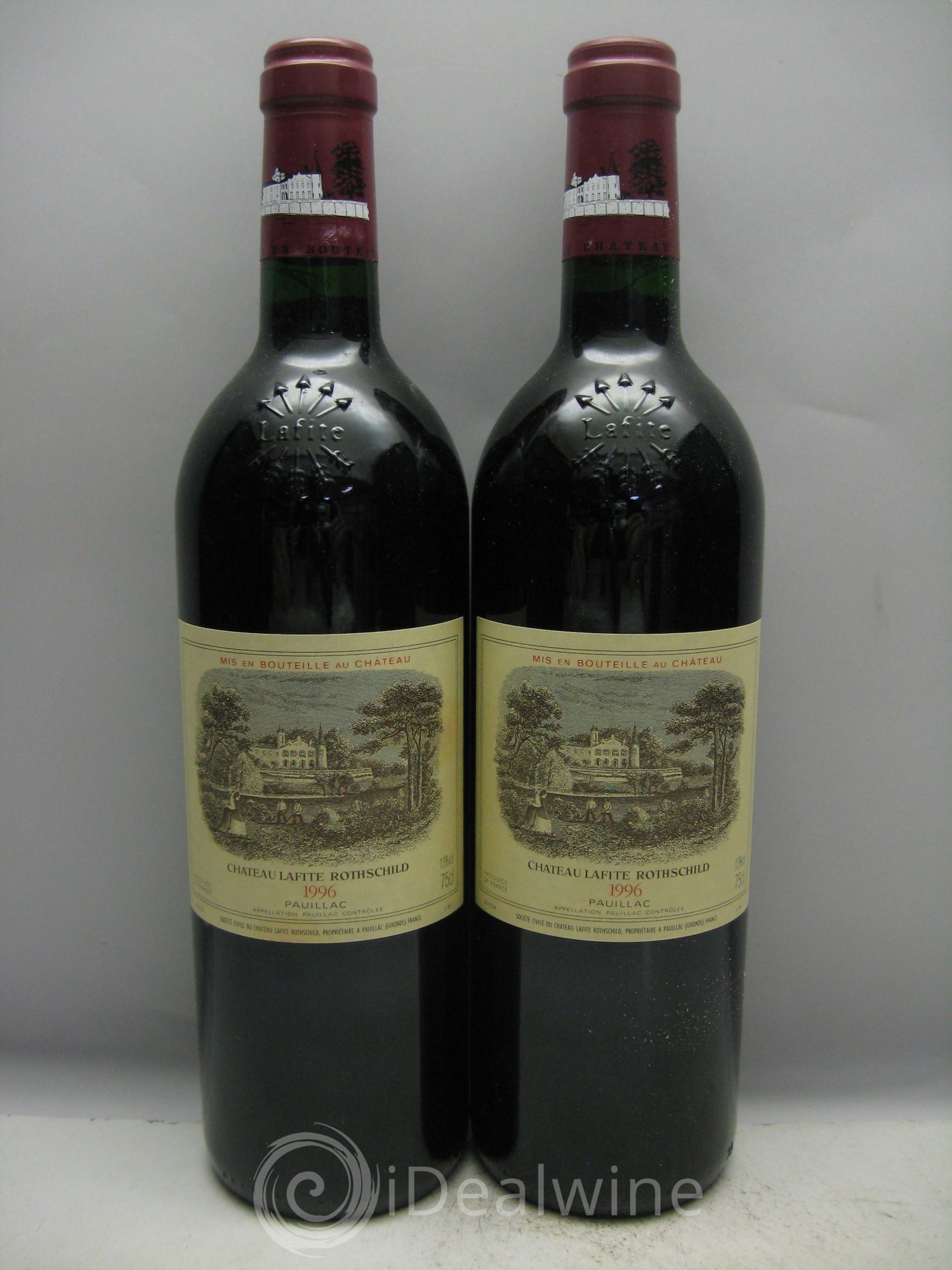 Château Lafite Rothschild 1er Grand Cru Classé 1996 - Lot de 12 bouteilles - 4