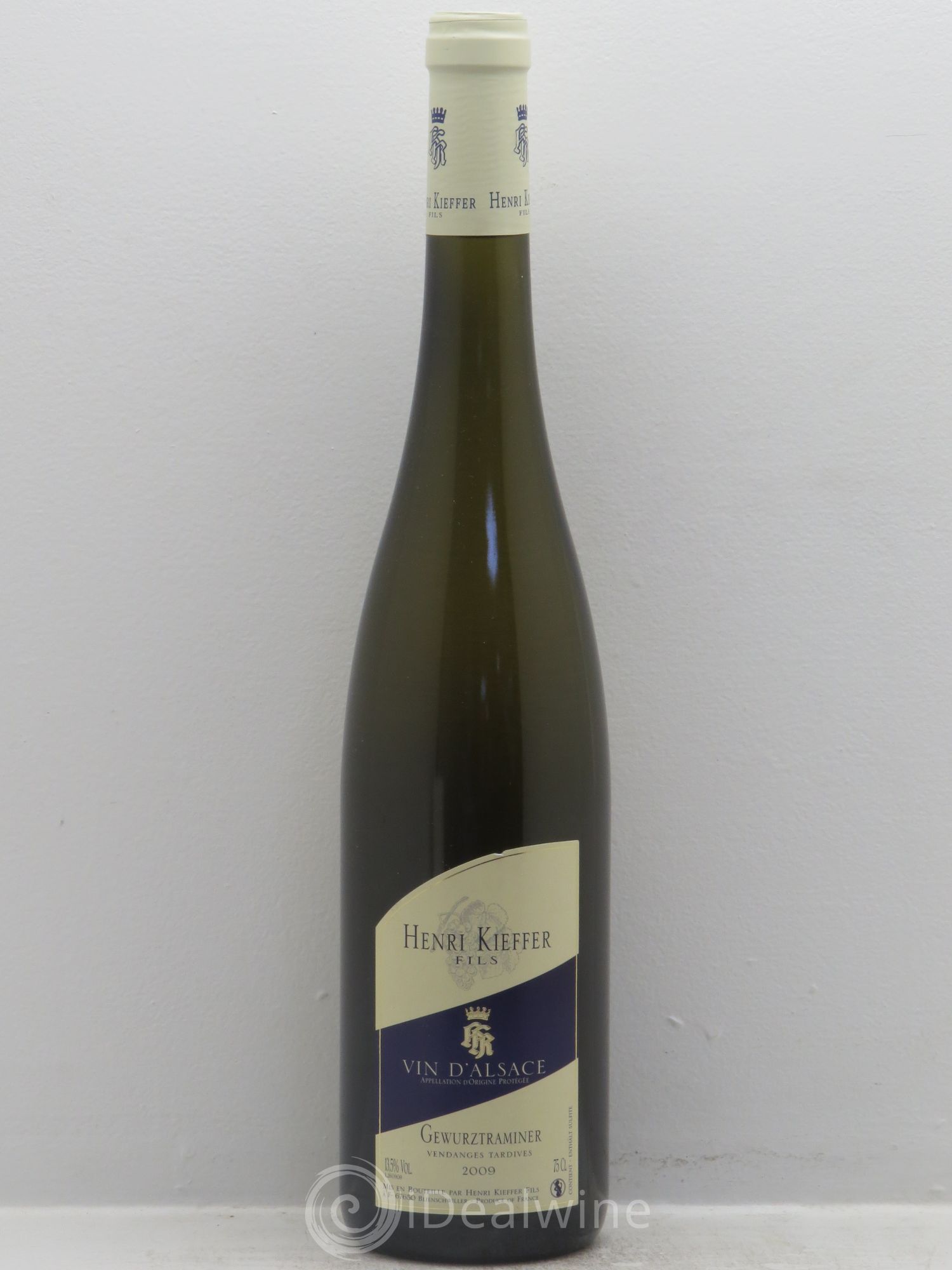 Gewurztraminer Vendanges Tardives Henri Kieffer et Fils 2009 - Lotto di 1 bottiglia - 0