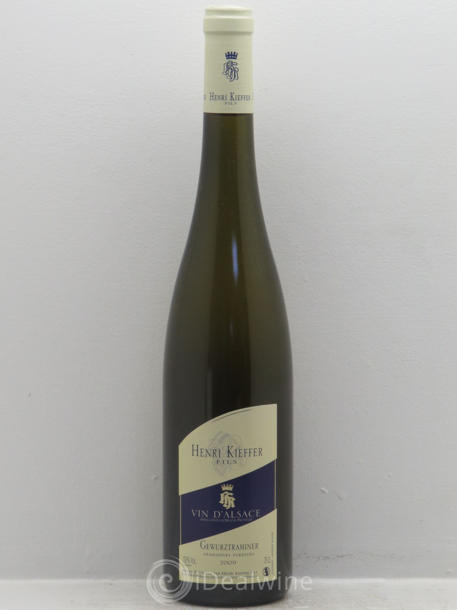 Gewurztraminer Vendanges Tardives Henri Kieffer et Fils 2009 - Lotto di 1 bottiglia - 0