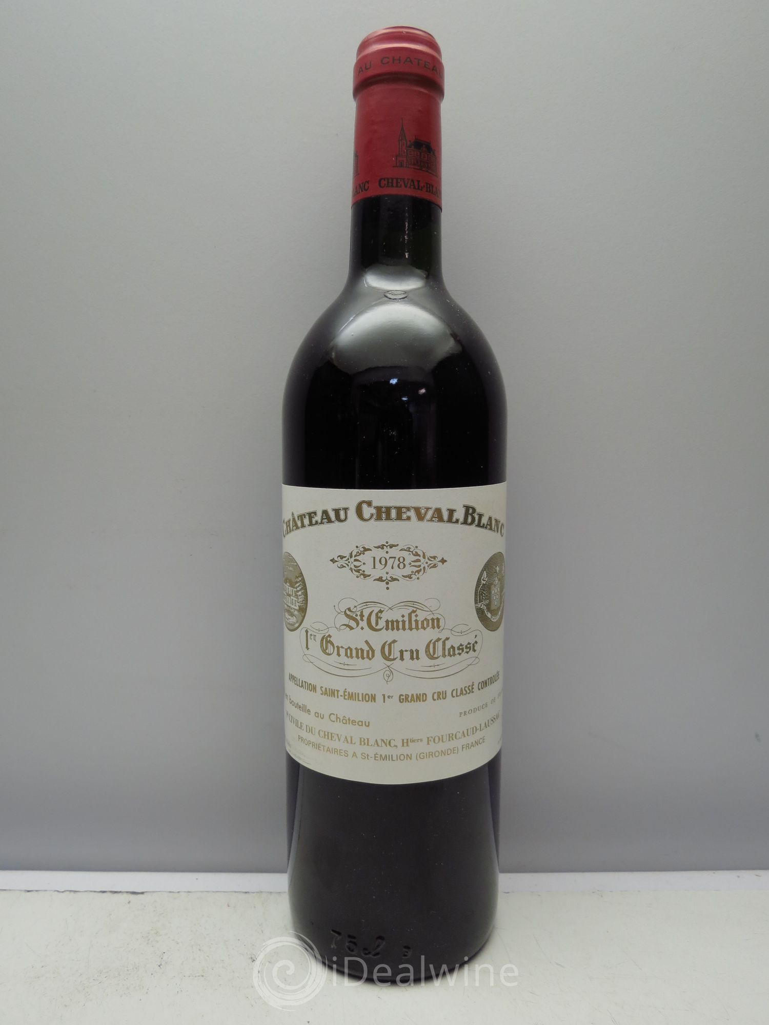Château Cheval Blanc 1er Grand Cru Classé A 1978 - Lot de 1 bouteille - 0