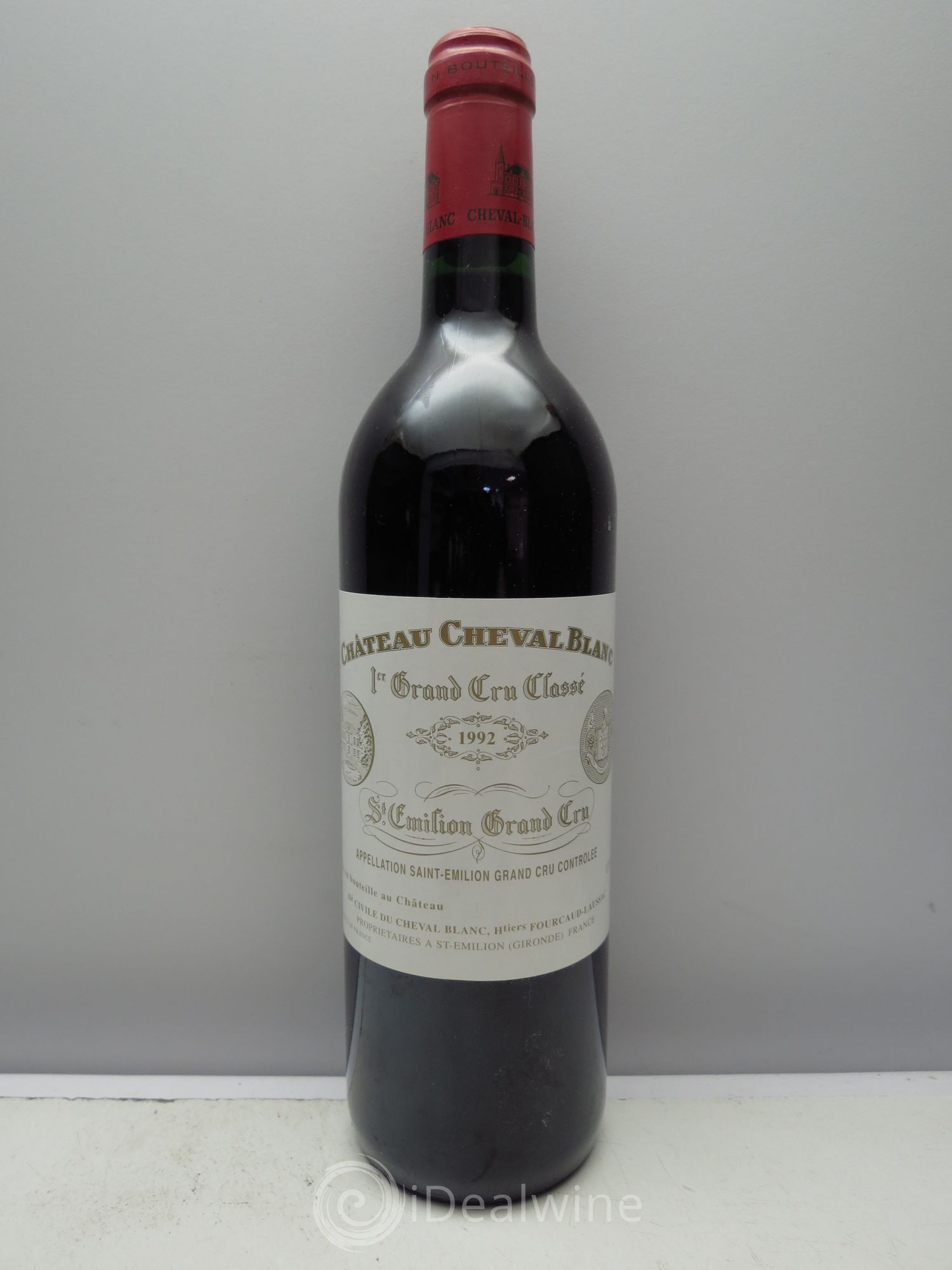 Château Cheval Blanc 1er Grand Cru Classé A 1992 - Lot de 1 bouteille - 0