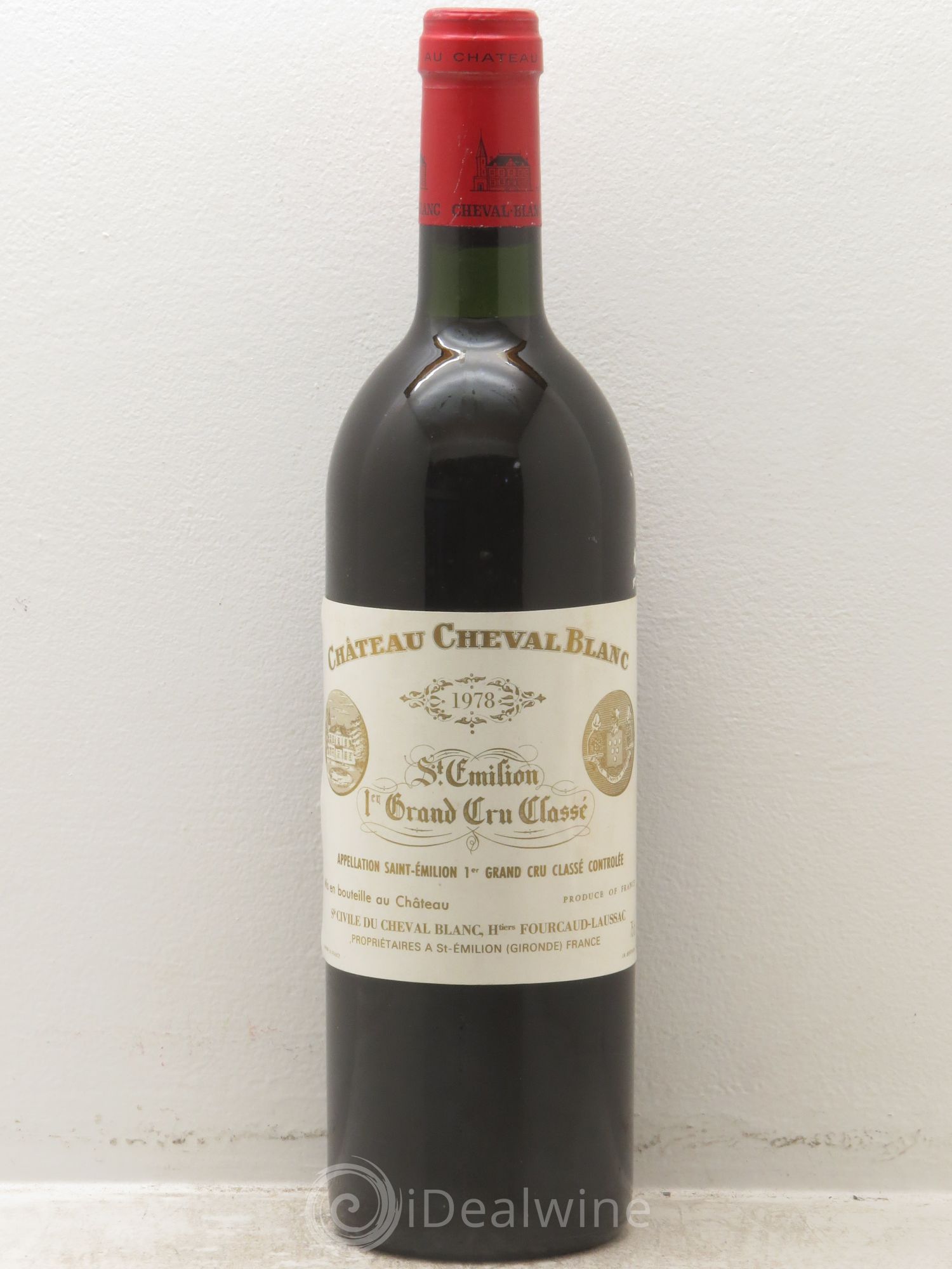 Château Cheval Blanc 1er Grand Cru Classé A 1978 - Lot de 1 bouteille - 0