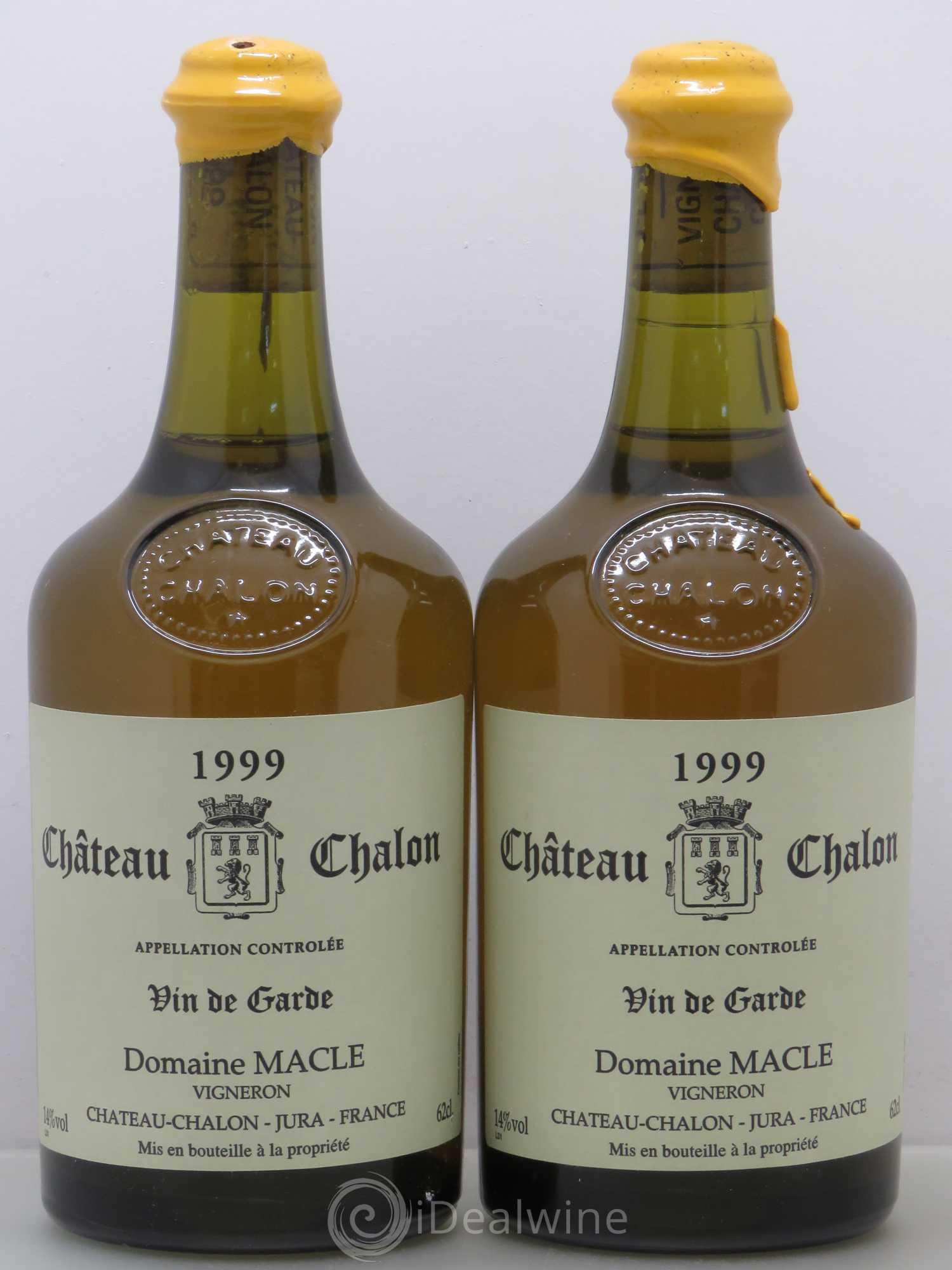 Château-Chalon Jean Macle 1999 - Lot de 2 bouteilles - 0
