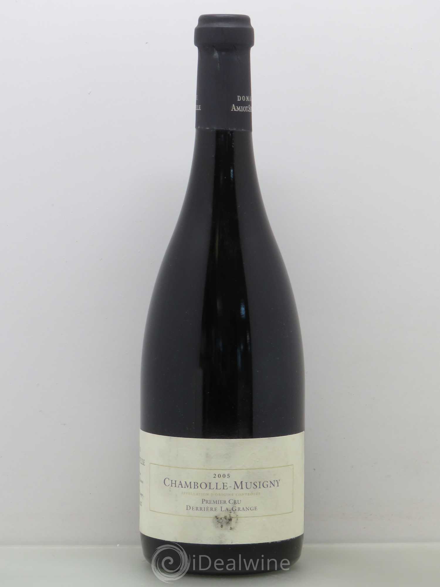 Chambolle-Musigny 1er Cru Derrière la Grange Amiot-Servelle 2005 - Lot de 1 bouteille - 0