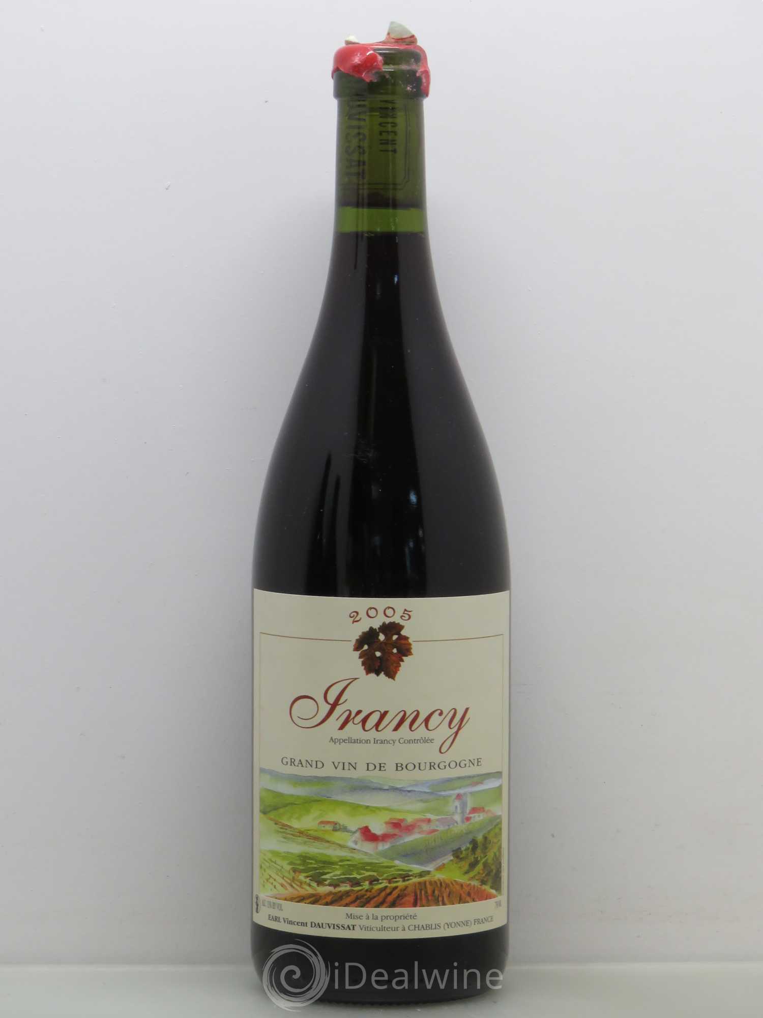 Bourgogne Irancy Vincent Dauvissat 2005 - Posten von 1 Flasche - 0