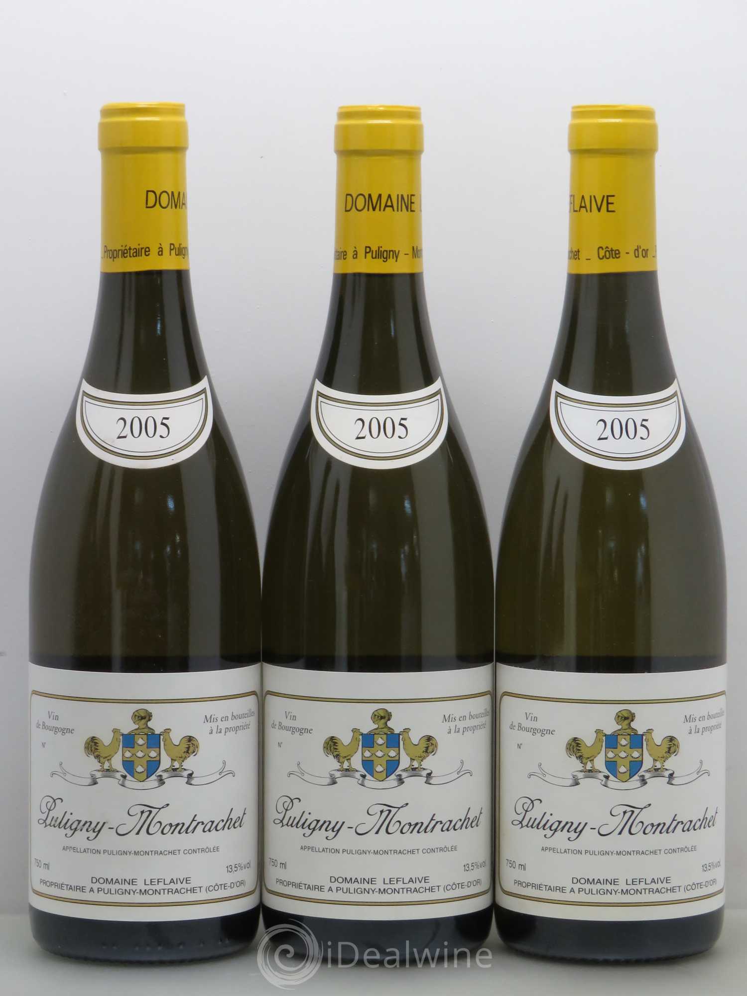 Puligny-Montrachet Leflaive (Domaine) 2005 - Lot de 3 bouteilles - 0