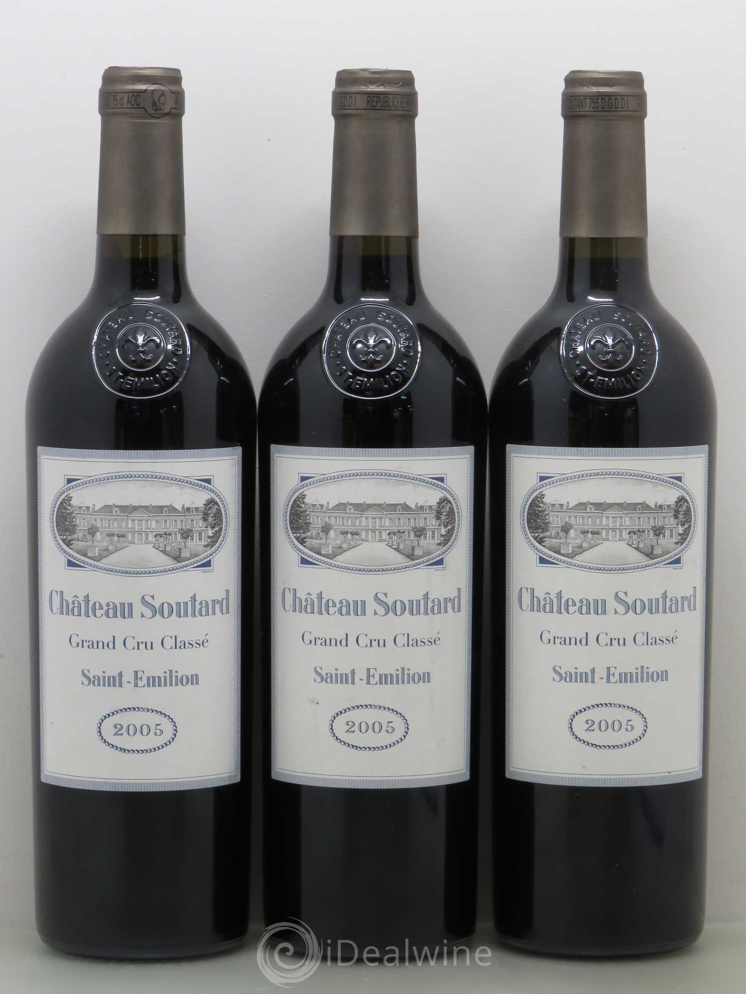 Château Soutard Grand Cru Classé 2005 - Lot de 6 bouteilles - 2