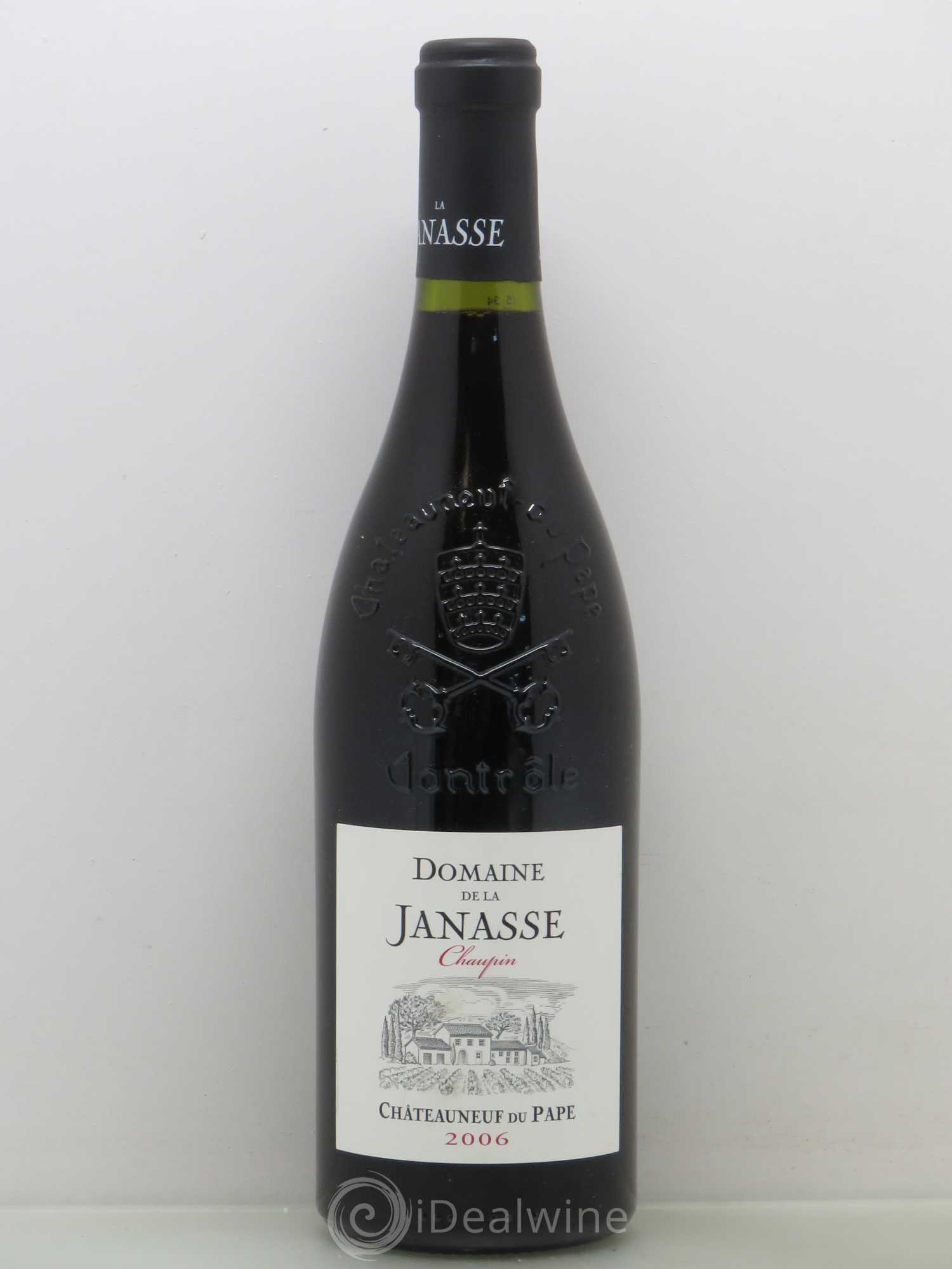 Châteauneuf-du-Pape Cuvée Chaupin La Janasse (Domaine de) 2006 - Lot de 1 bouteille - 0