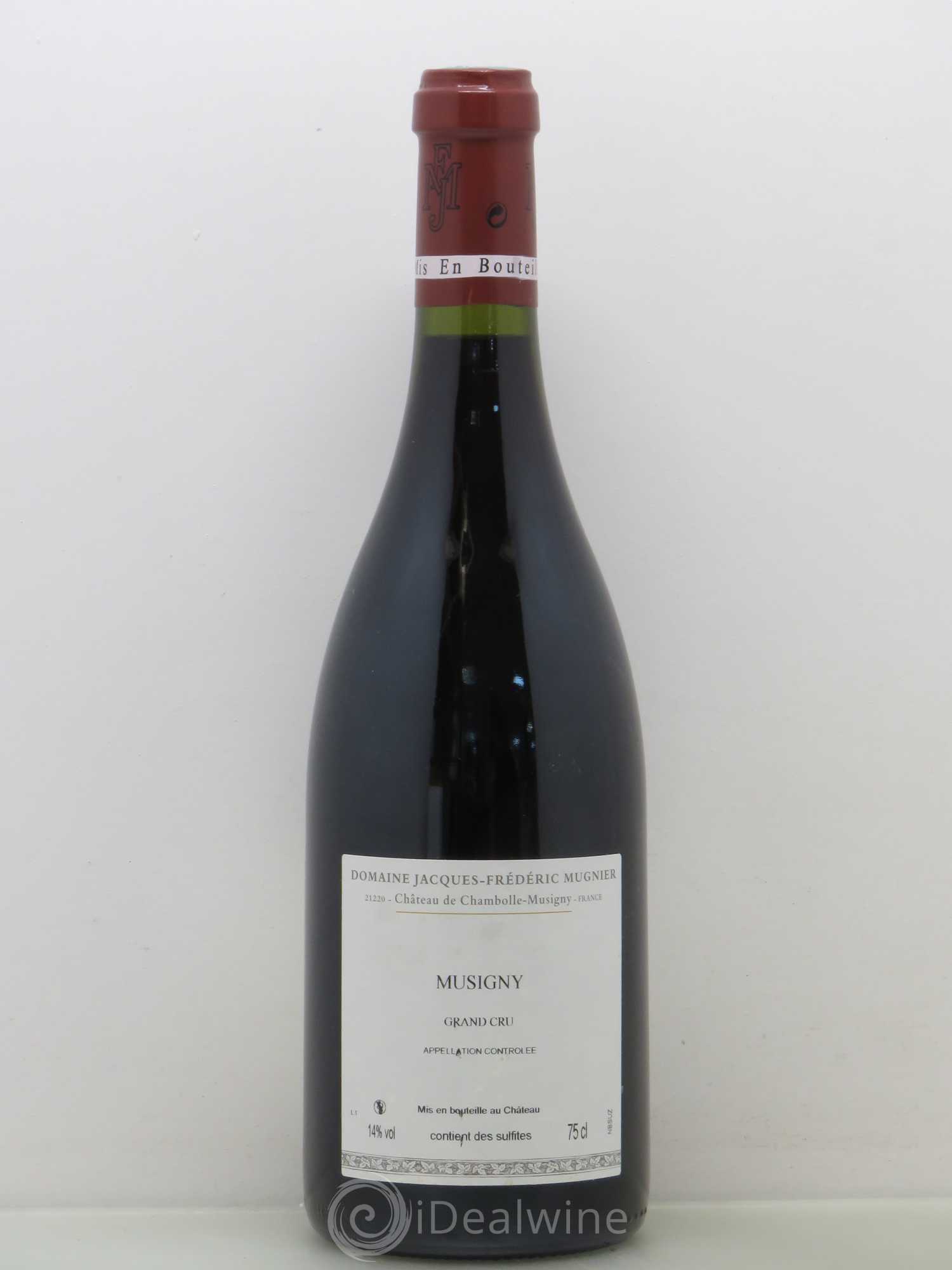 Musigny Grand Cru Jacques-Frédéric Mugnier 2009 - Lot de 1 bouteille - 1