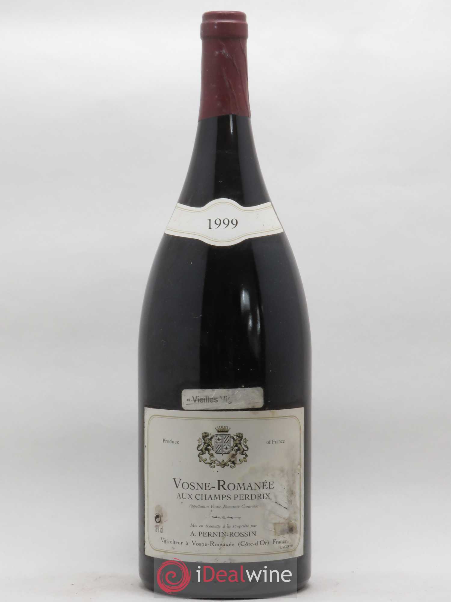 Vosne-Romanée Vielles Vignes Aux Champs Perdrix Pernin Rossin 1999 - Posten von 1 Magnum - 0