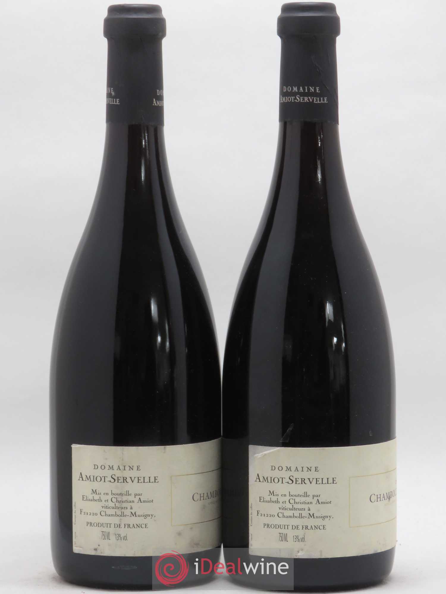 Chambolle-Musigny Amiot-Servelle 2005 - Lot de 2 bouteilles - 1