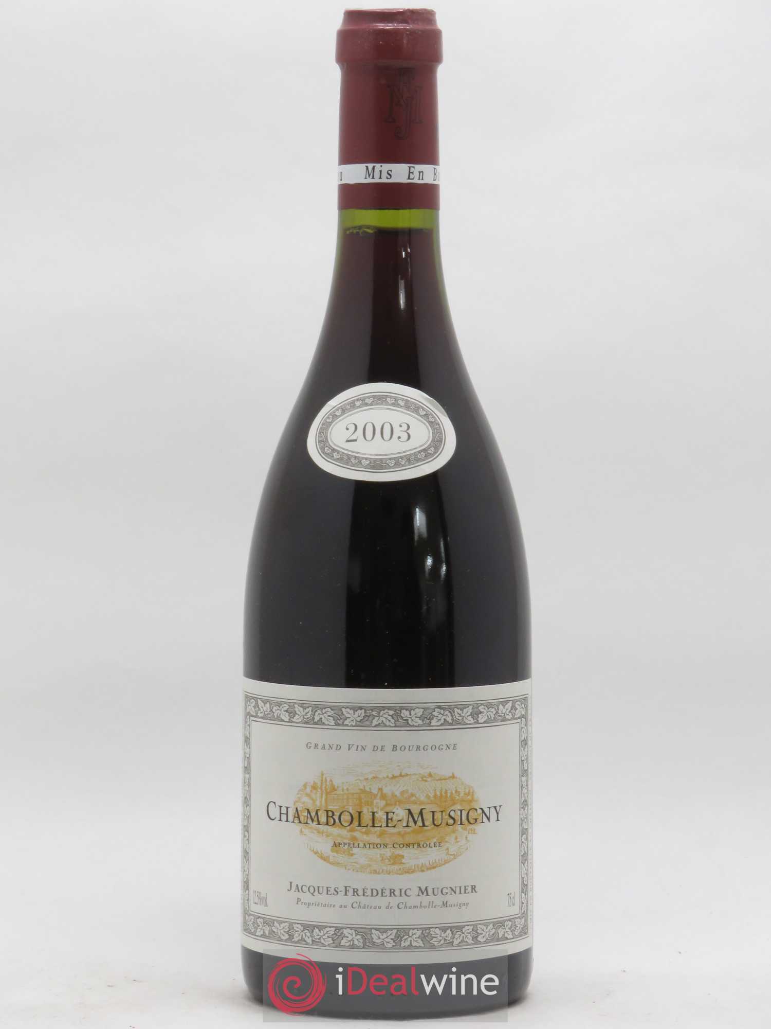 Chambolle-Musigny Jacques-Frédéric Mugnier 2003 - Lot de 1 bouteille - 0