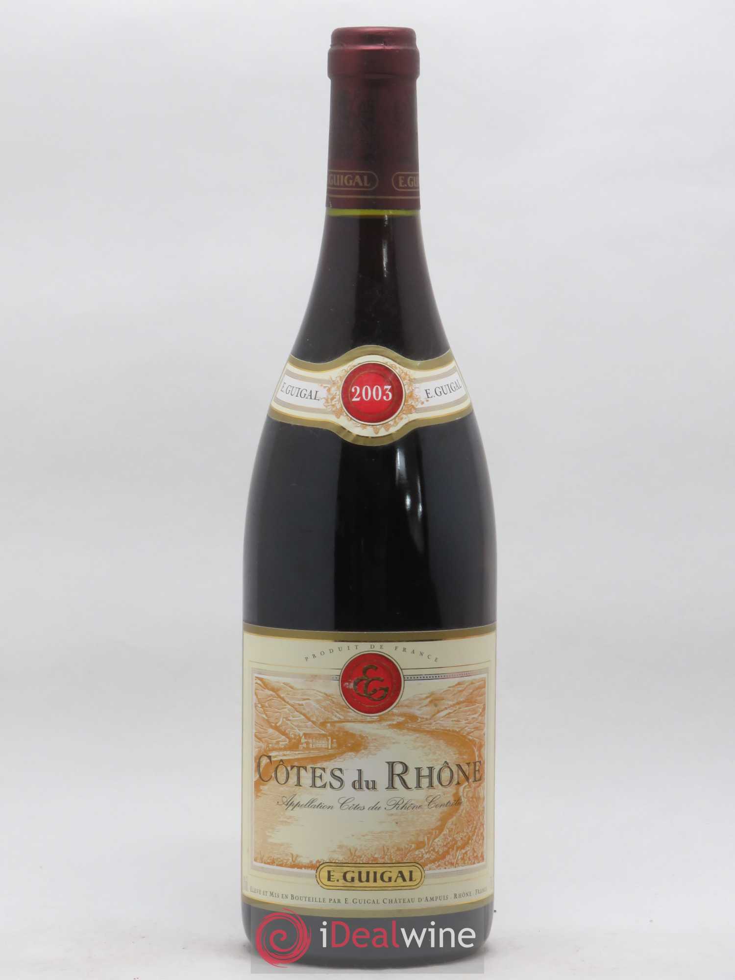 Côtes-du-Rhône Guigal (sans prix de réserve) 2003 - Lot de 1 bouteille - 0