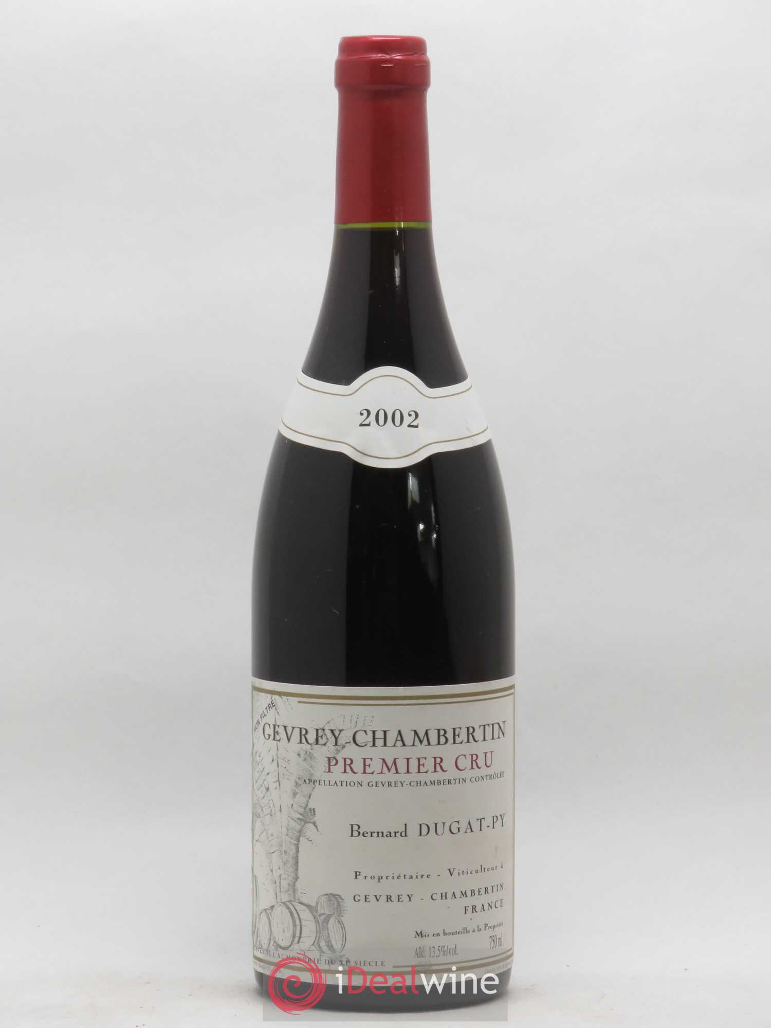 Gevrey-Chambertin 1er Cru Dugat-Py 2002 - Lot de 1 bouteille - 0