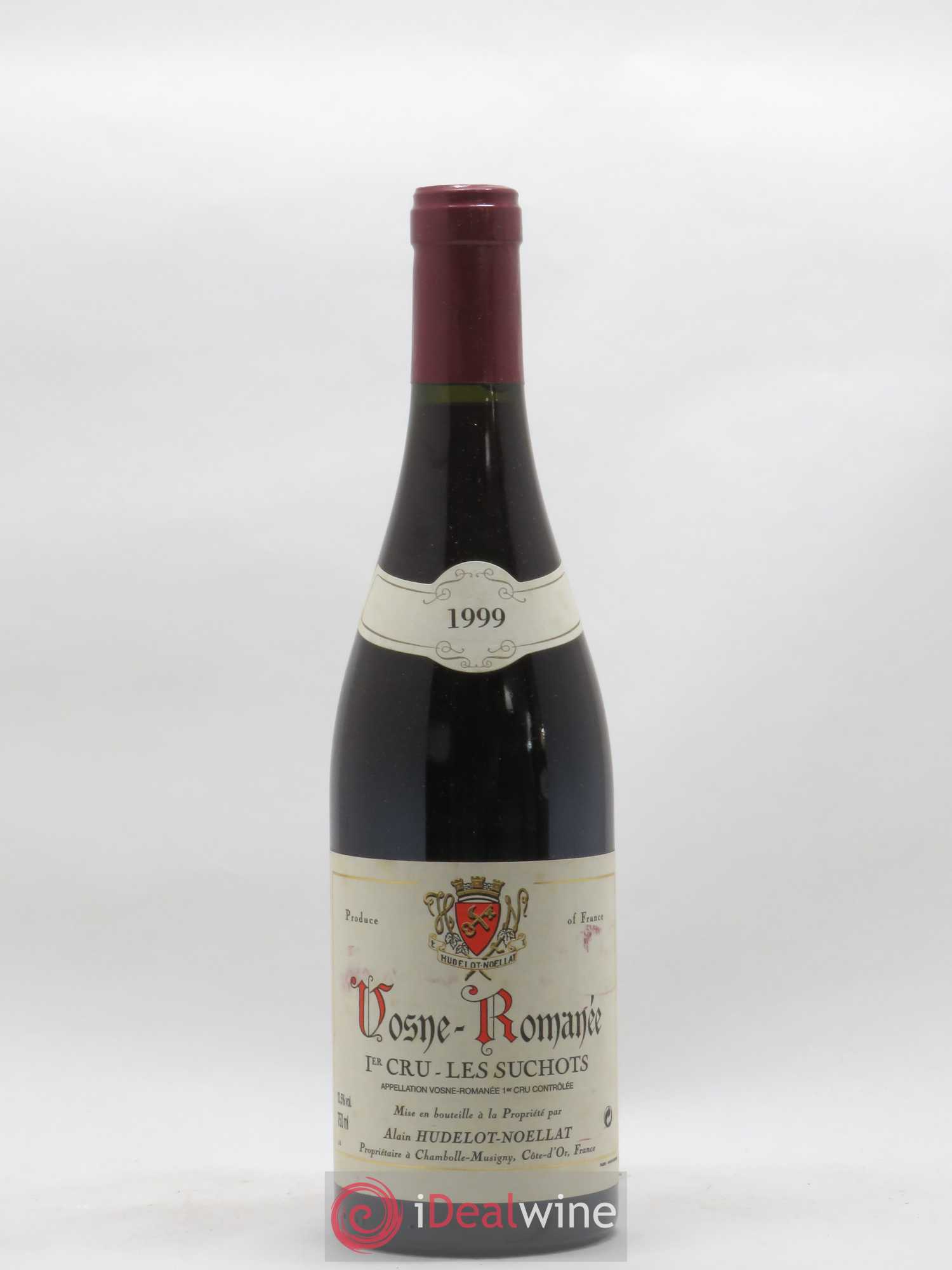 Vosne-Romanée 1er Cru Les Suchots Hudelot-Noëllat 1999 - Lot de 1 bouteille - 0