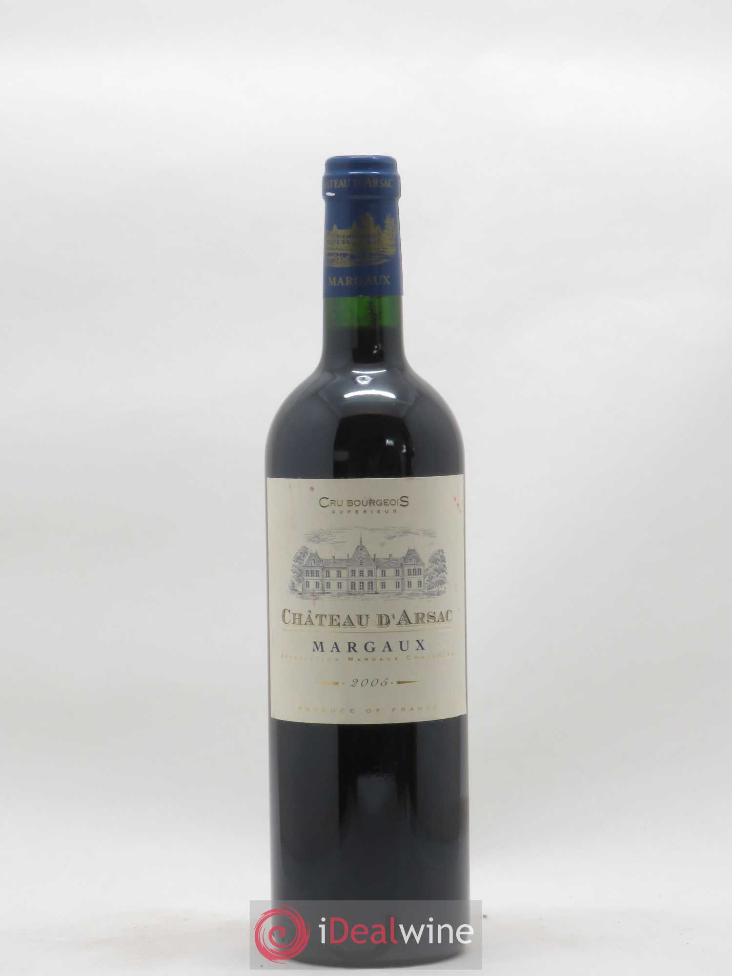 Château d' Arsac Cru Bourgeois 2005 - Lot de 1 bouteille - 0