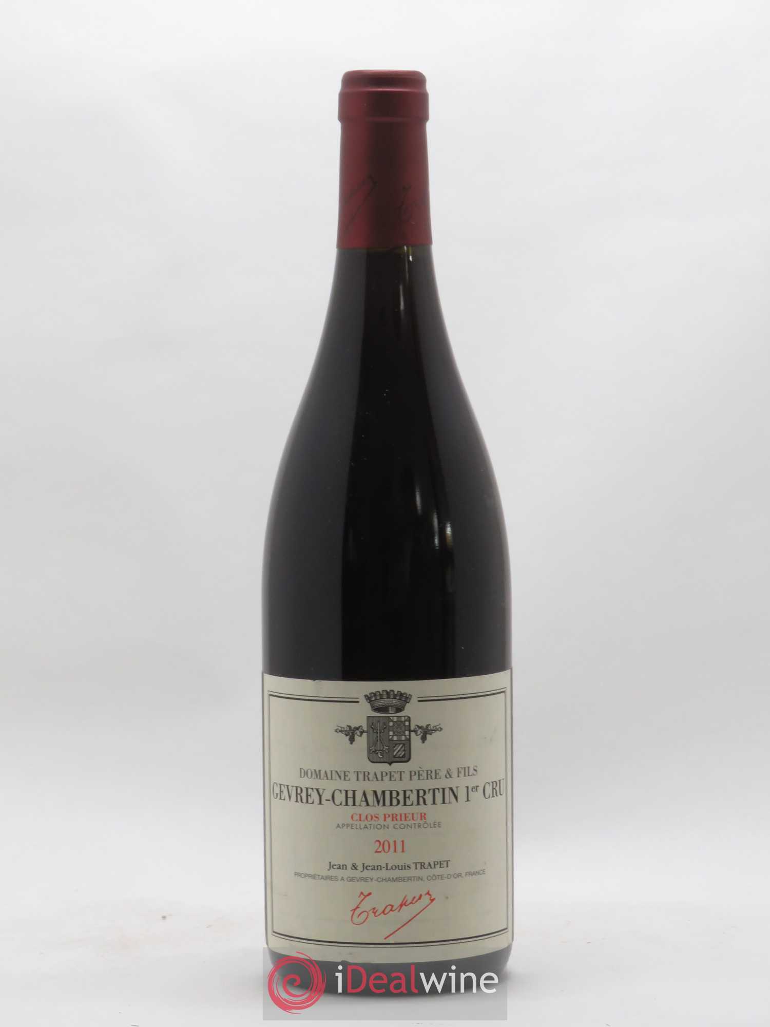 Gevrey-Chambertin 1er Cru Clos Prieur Domaine Trapet 2011 - Lot de 1 bouteille - 0
