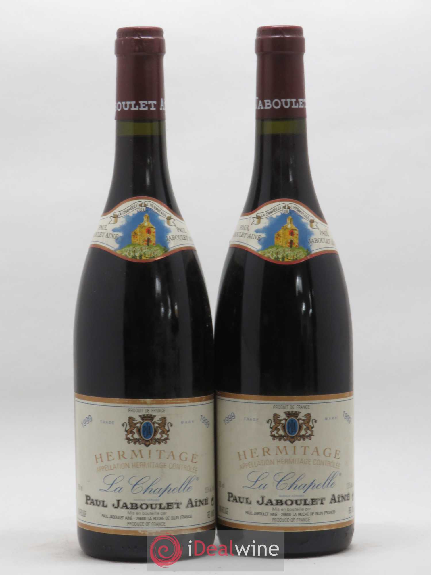 Hermitage La Chapelle Paul Jaboulet Ainé 1999 - Lot de 2 bouteilles - 0