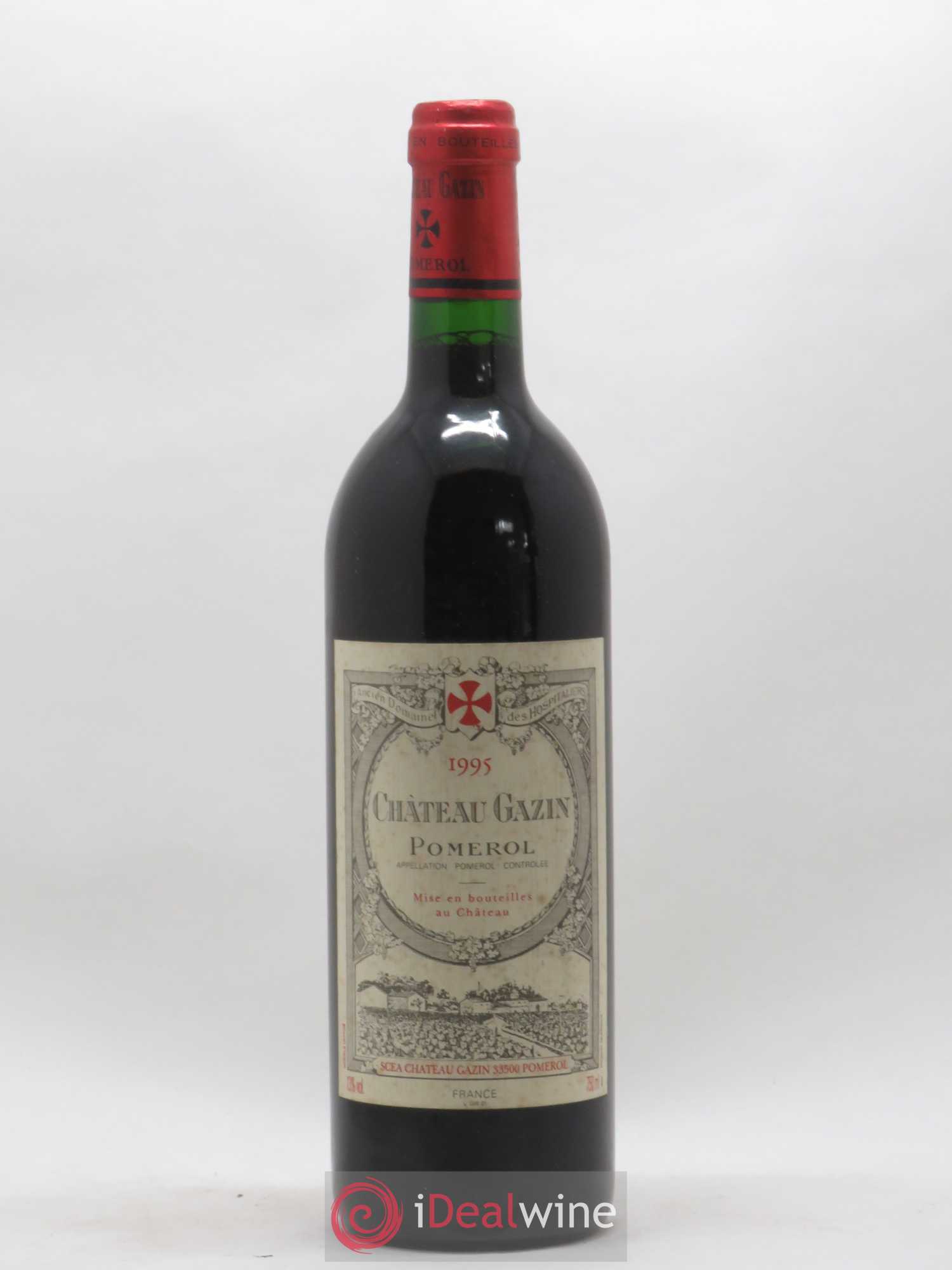 Château Gazin 1995 - Lot de 1 bouteille - 0