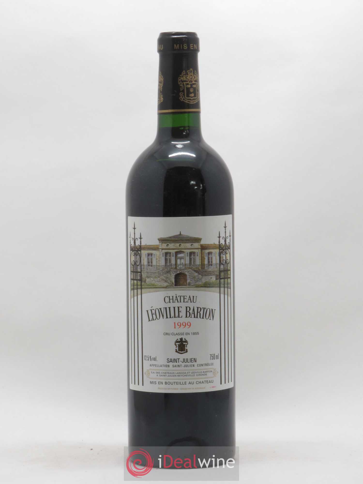 Château Léoville Barton 2ème Grand Cru Classé 1999 - Lot de 1 bouteille - 0