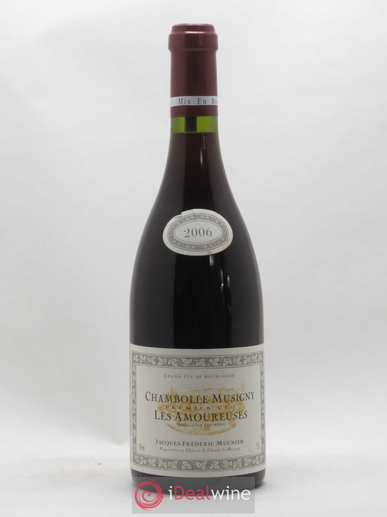 Chambolle-Musigny 1er Cru Les Amoureuses Jacques-Frédéric Mugnier 2006 - Lot de 1 bouteille - 0