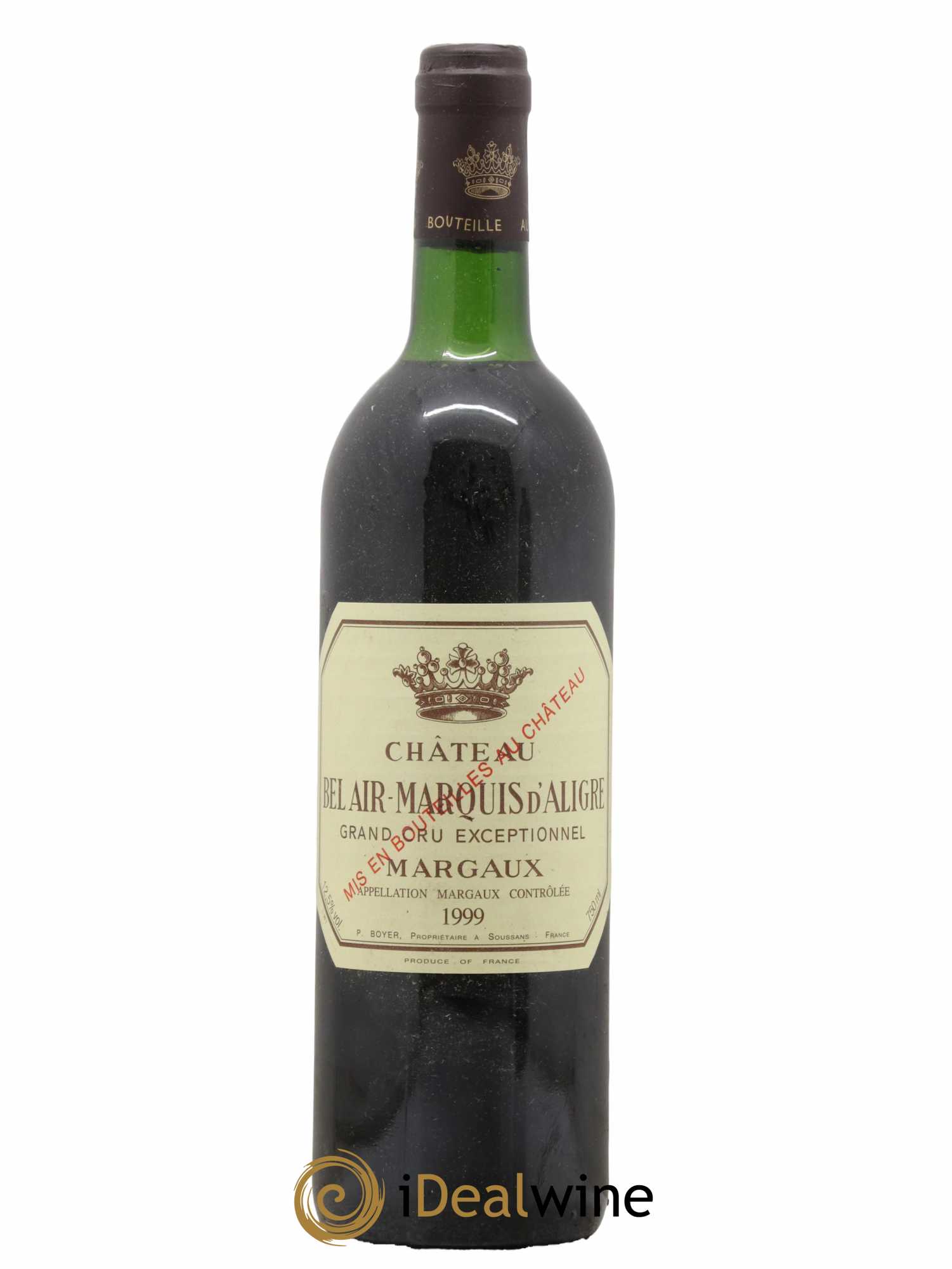 Château Bel Air Marquis d'Aligre 1999 - Lot de 1 bouteille - 0