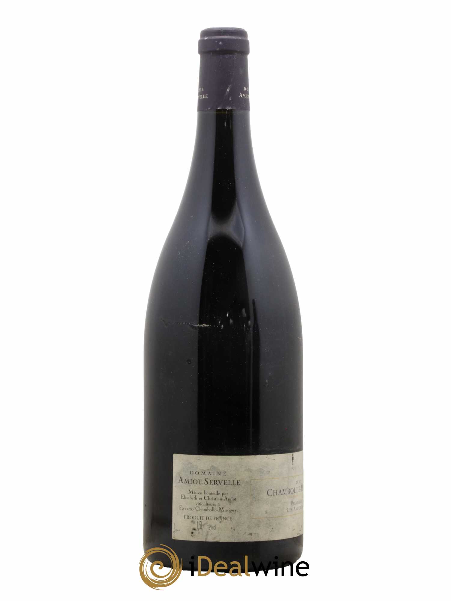 Chambolle-Musigny 1er Cru Les Amoureuses Amiot-Servelle 2002 - Lot de 1 magnum - 1