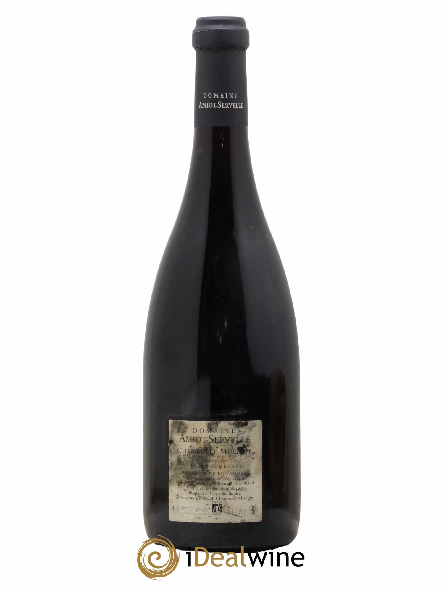 Chambolle-Musigny 1er Cru Les Amoureuses Amiot-Servelle 2010 - Lot de 1 bouteille - 1