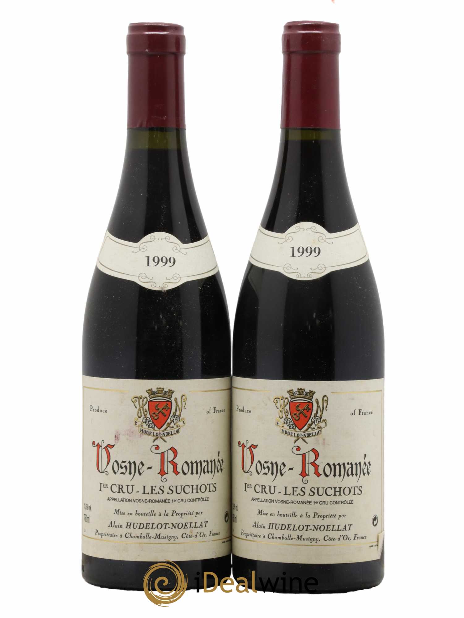Vosne-Romanée 1er Cru Les Suchots Hudelot-Noëllat 1999 - Lotto di 2 bottiglie - 0