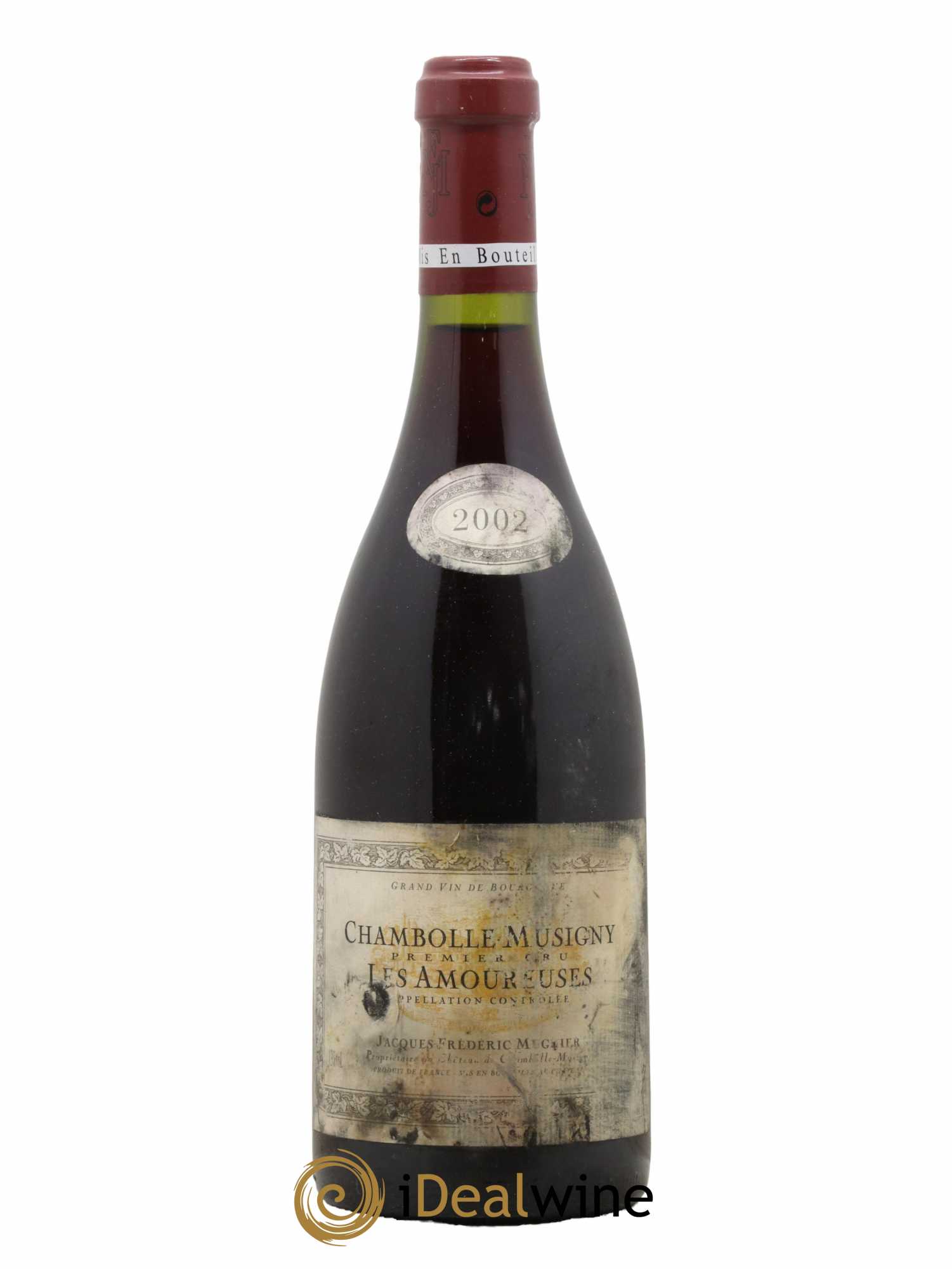 Chambolle-Musigny 1er Cru Les Amoureuses Jacques-Frédéric Mugnier 2002 - Lot de 1 bouteille - 0
