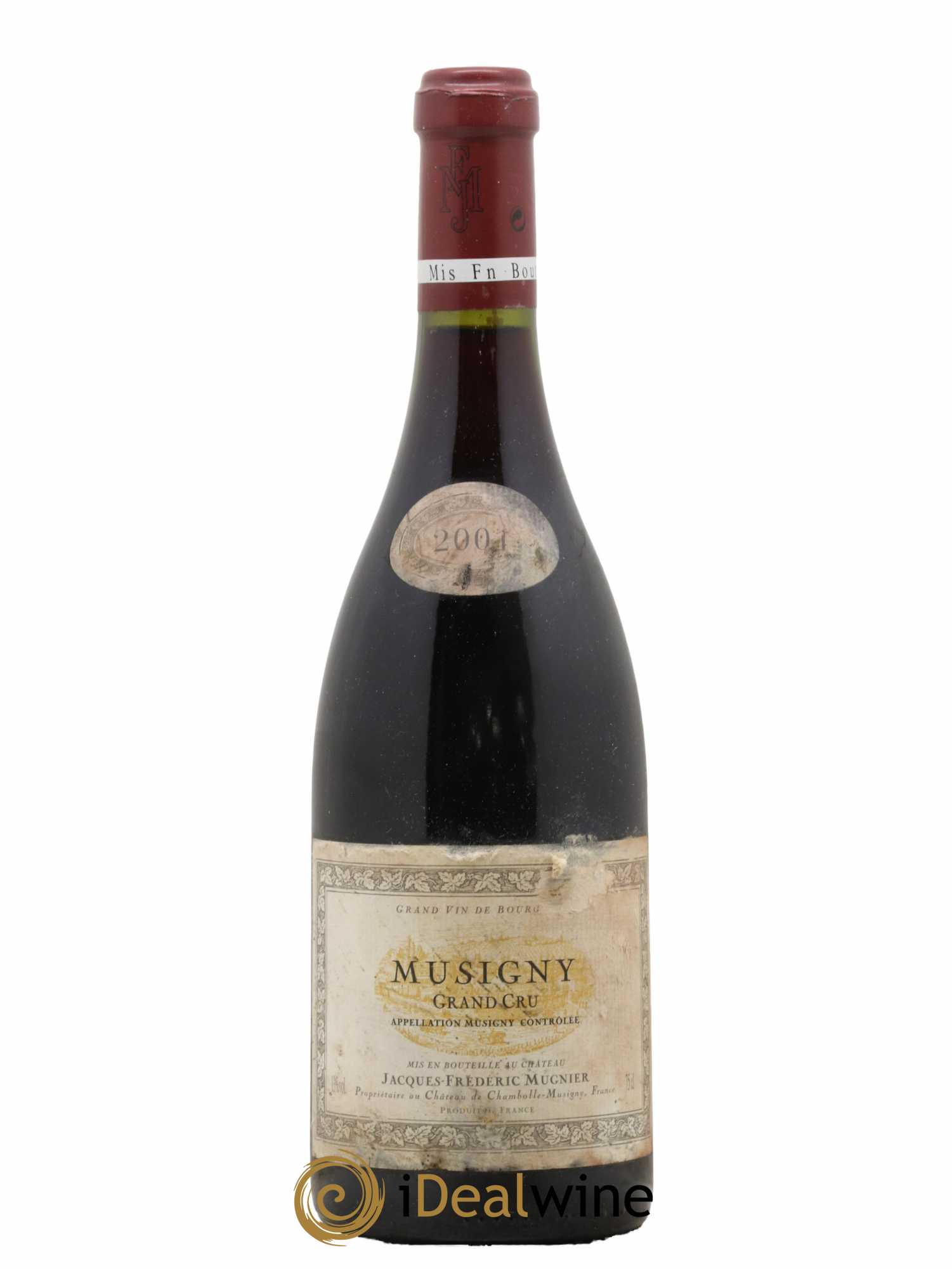 Musigny Grand Cru Jacques-Frédéric Mugnier 2001 - Lot de 1 bouteille - 0