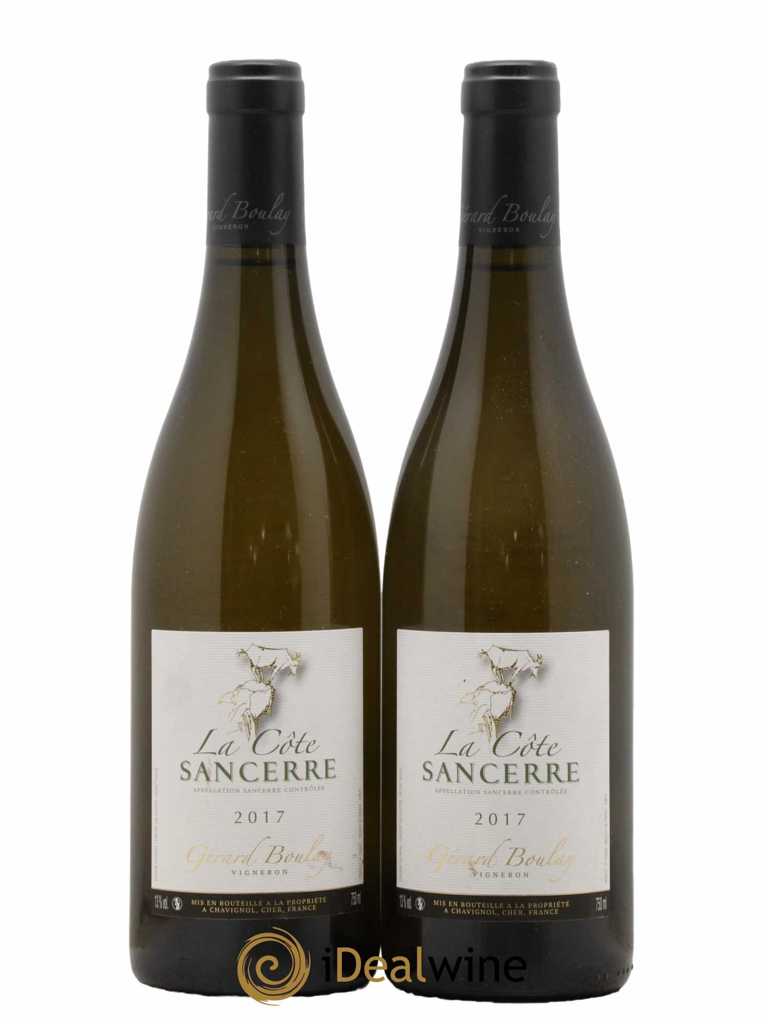 Sancerre La Côte Gérard Boulay 2017 - Lot de 2 bouteilles - 0
