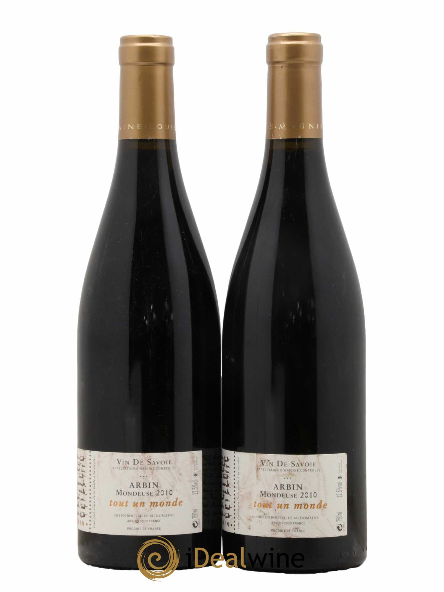 Vin de Savoie Arbin Tout un monde Louis Magnin 2010 - Lot de 2 bouteilles - 1