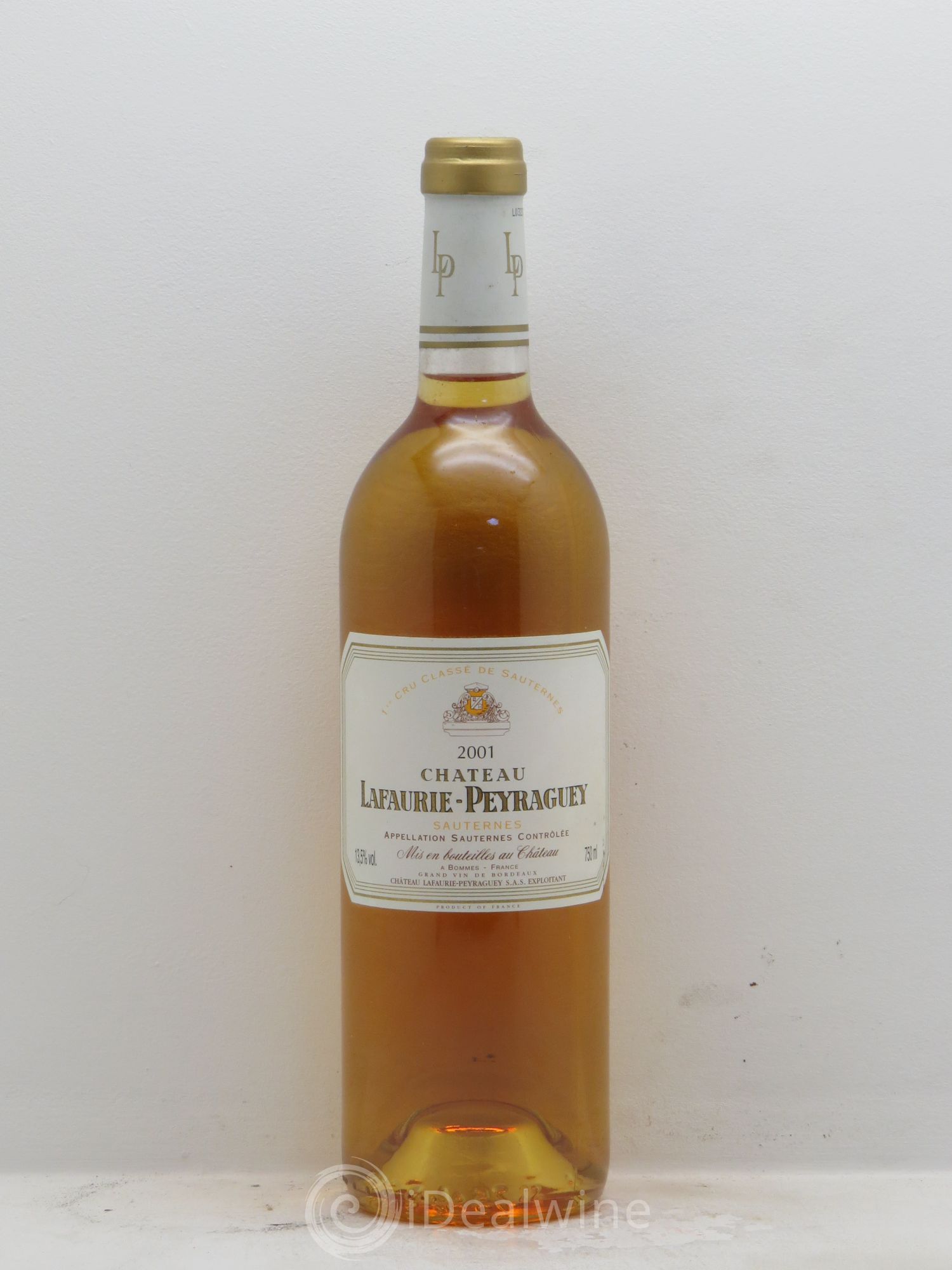 Château Lafaurie-Peyraguey 1er Grand Cru Classé 2001 - Lotto di 1 bottiglia - 0