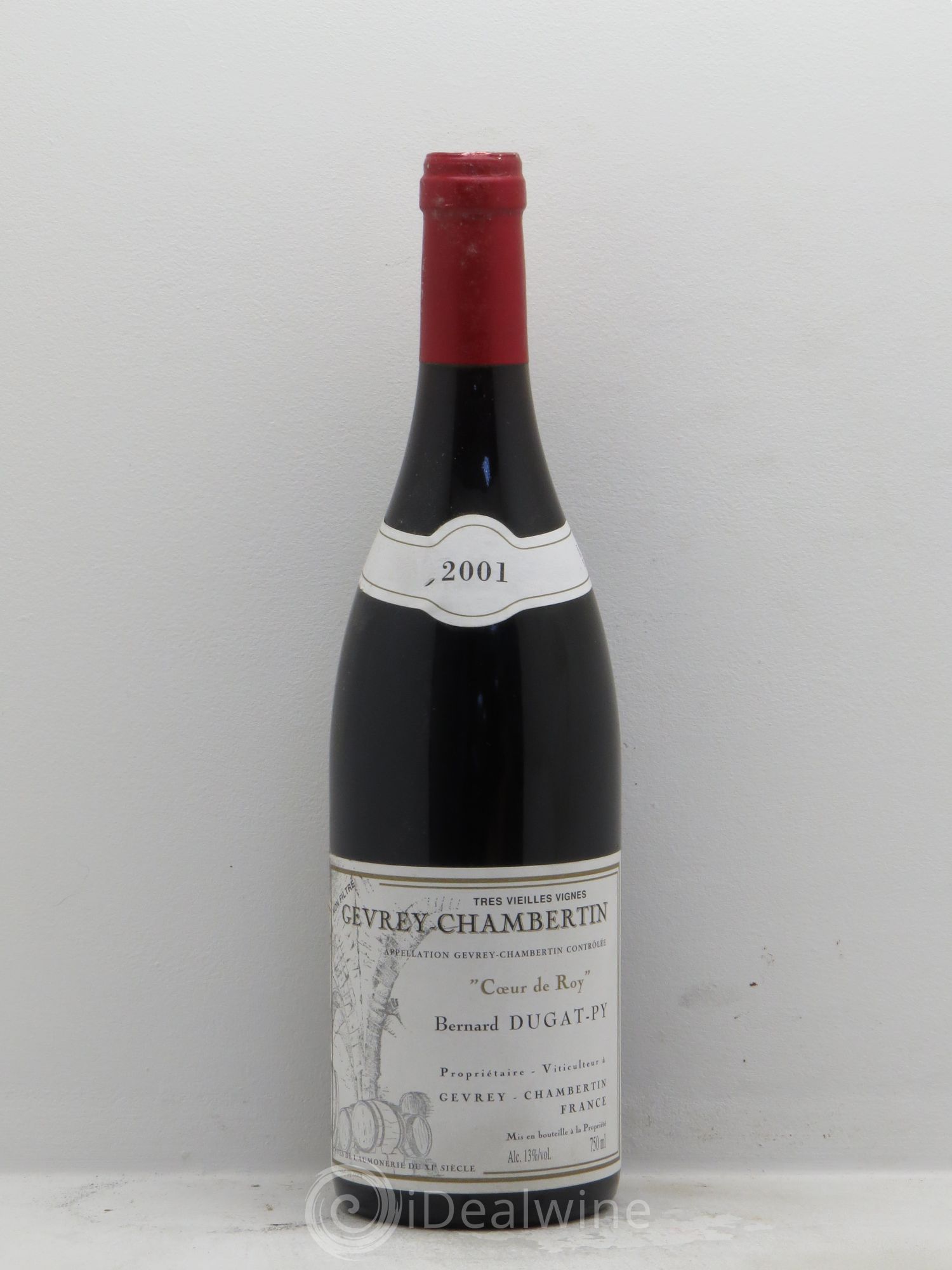 Gevrey-Chambertin Coeur de Roy Très Vieilles Vignes Dugat-Py Très Vieilles Vignes 2001 - Lot de 1 bouteille - 0