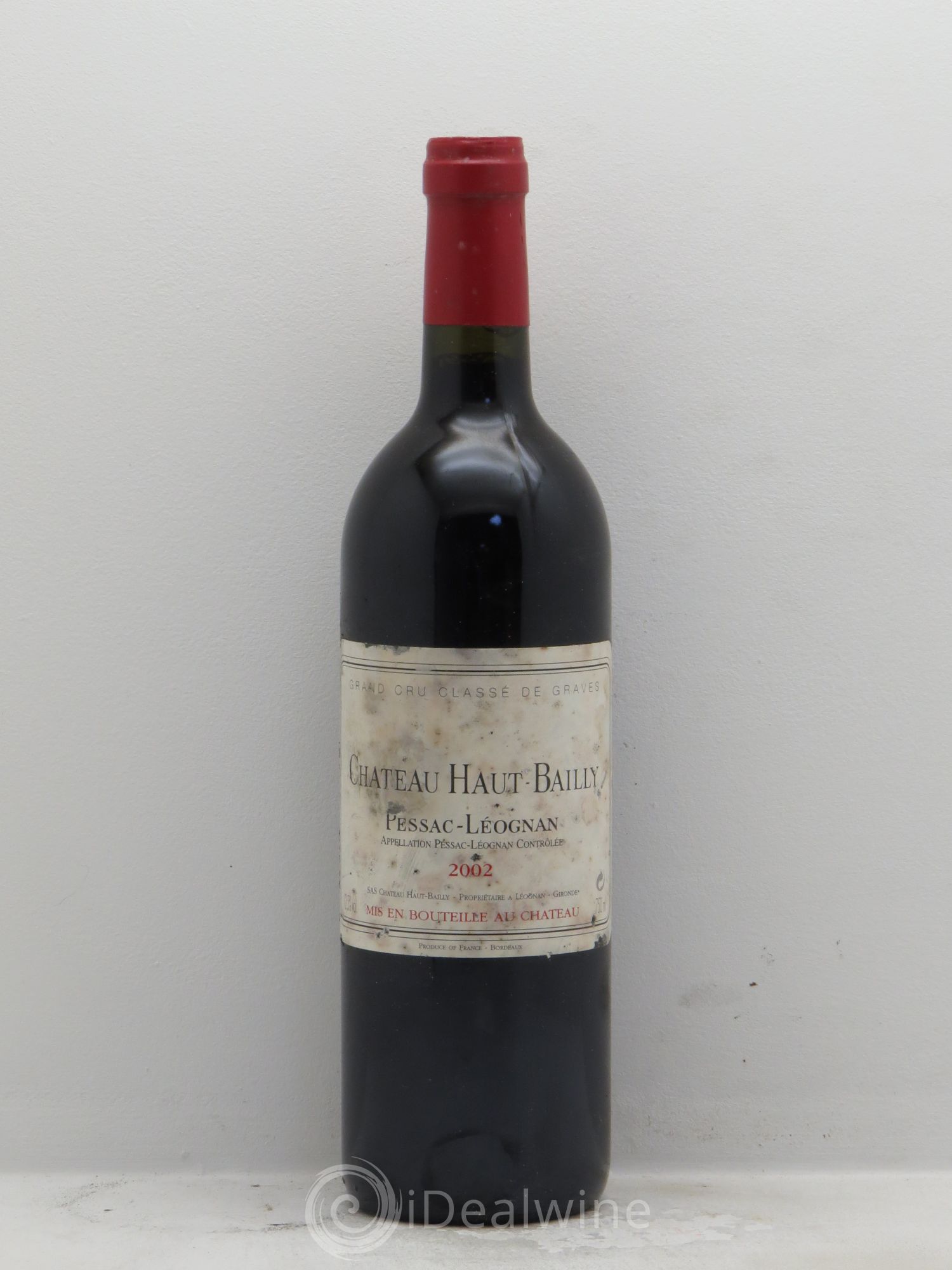 Château Haut-Bailly Cru Classé de Graves 2002 - Lot de 1 bouteille - 0