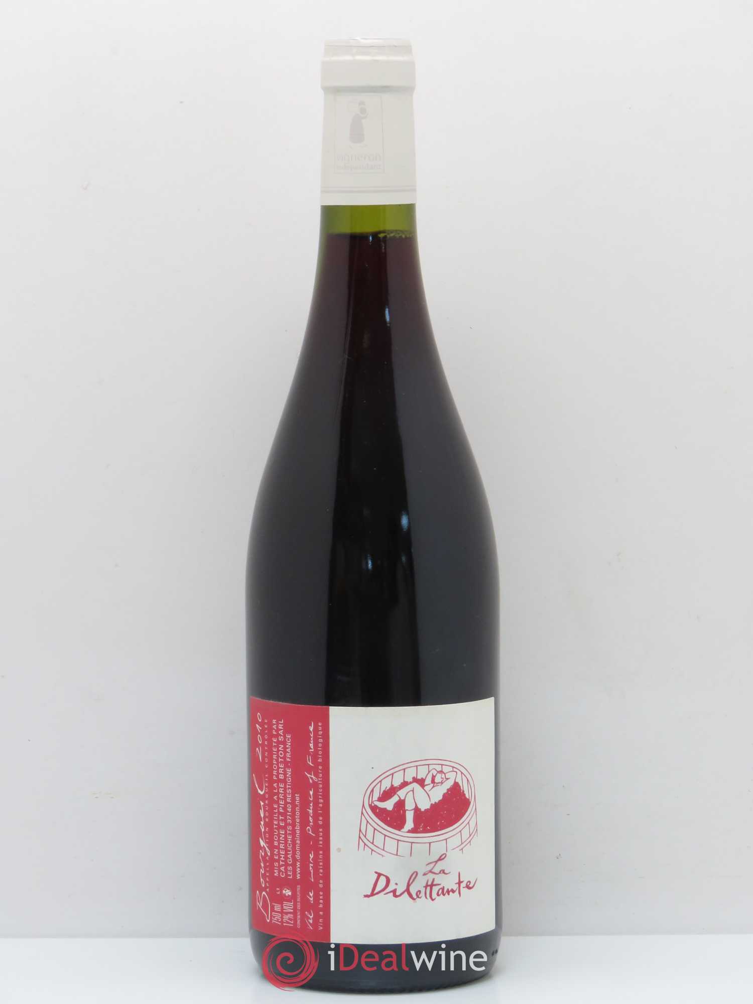 Bourgueil La Dilettante Catherine et Pierre Breton (sans prix de réserve) 2010 - Posten von 1 Flasche - 0