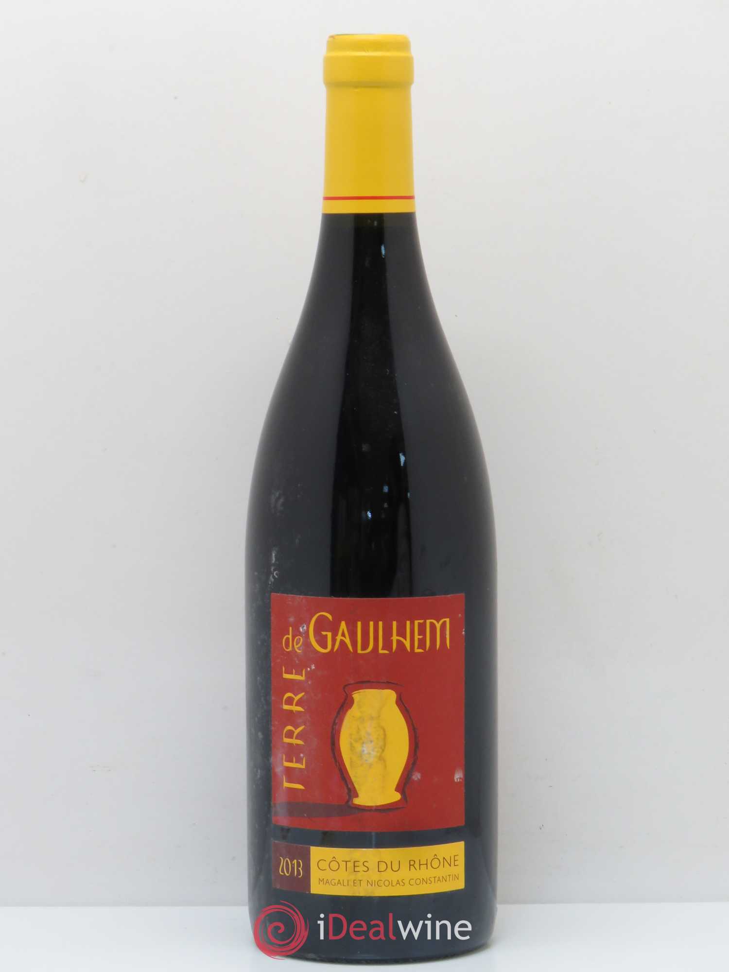 Côtes-du-Rhône Terre de Gaulhem Magali et Nicolas Constantin (no reserve) 2013 - Lot of 1 bottle - 0