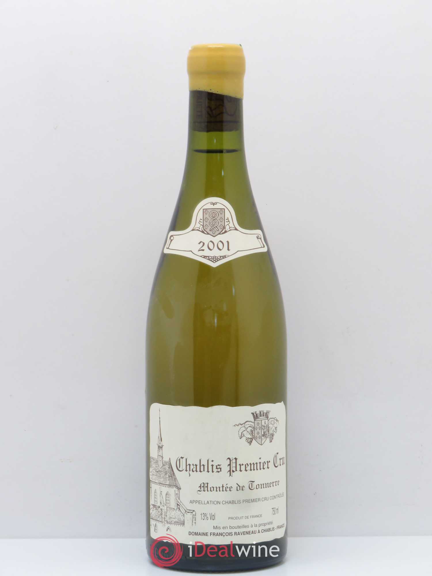 Chablis 1er Cru Montée de Tonnerre Raveneau (Domaine) 2001 - Lot de 1 bouteille - 0