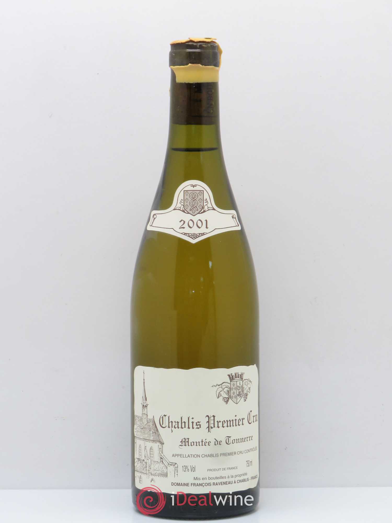 Chablis 1er Cru Montée de Tonnerre Raveneau (Domaine) 2001 - Lot de 1 bouteille - 0