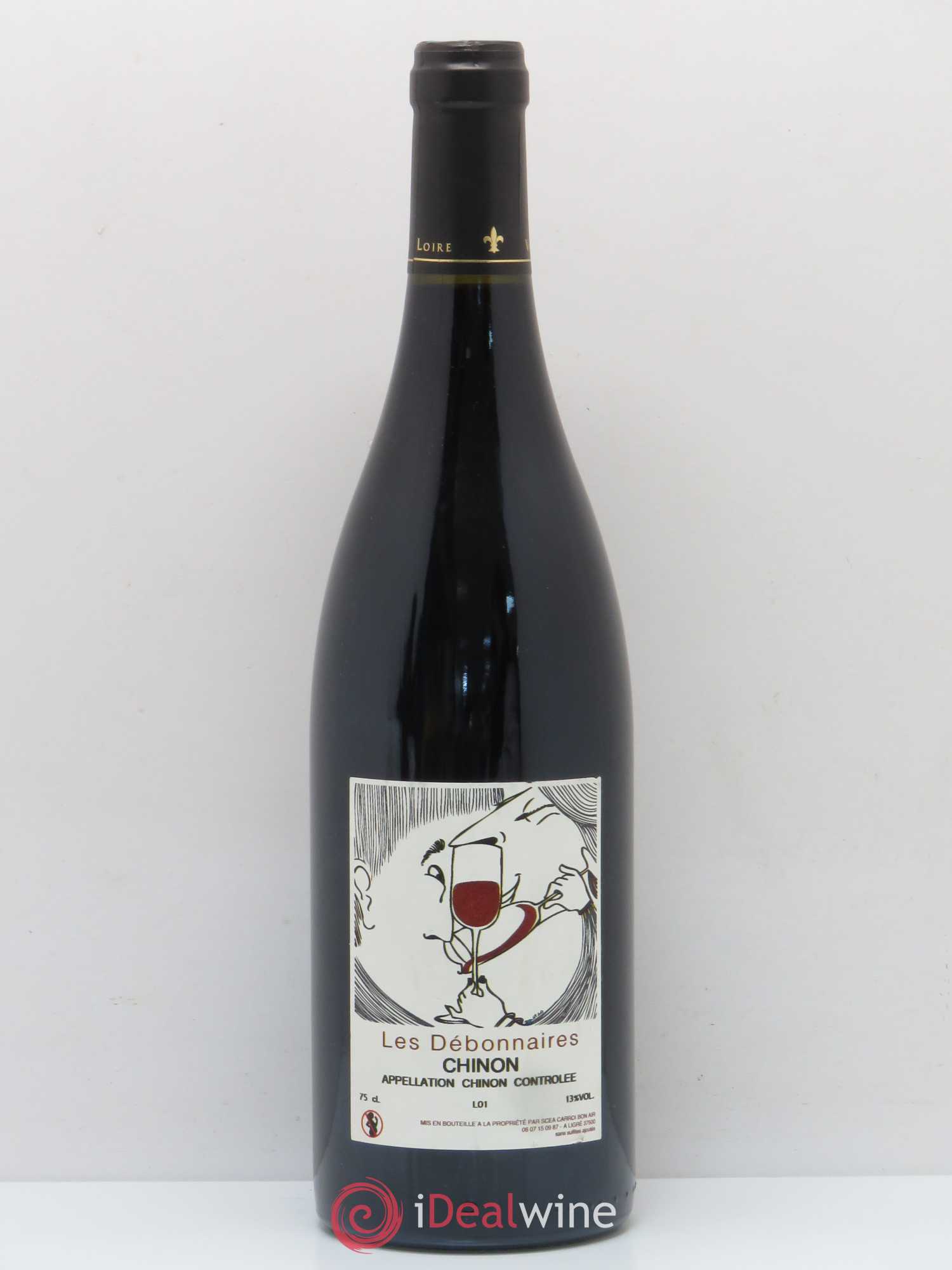 Chinon Les Débonnaires Luc Sebille 2011 - Posten von 1 Flasche - 0