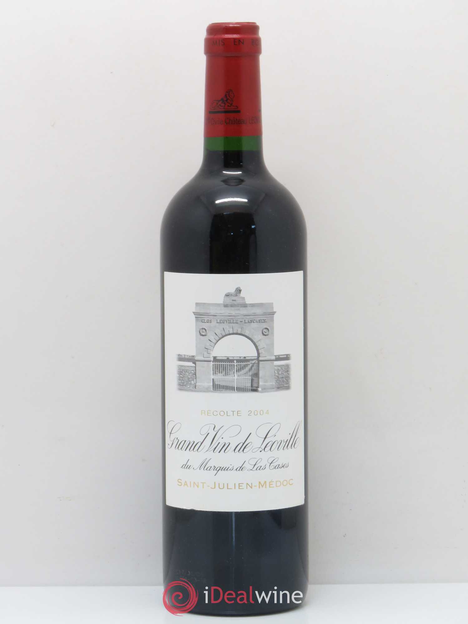 Château Léoville Las Cases 2ème Grand Cru Classé 2004 - Lot de 1 bouteille - 0