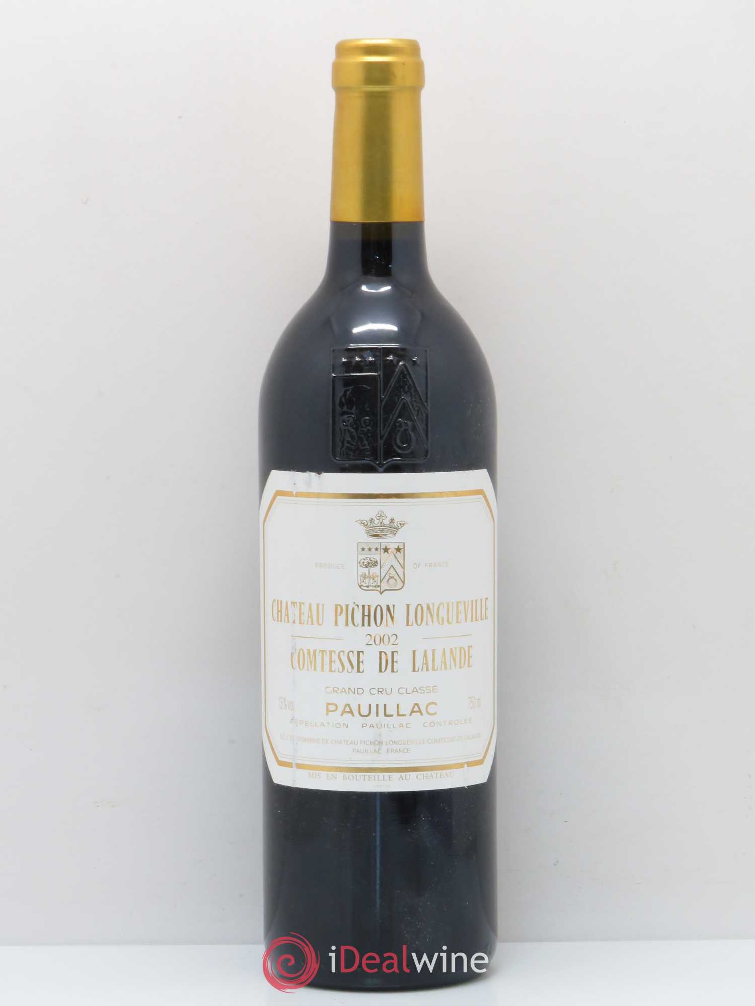 Château Pichon Longueville Comtesse de Lalande 2ème Grand Cru Classé 2002 - Lot de 1 bouteille - 0
