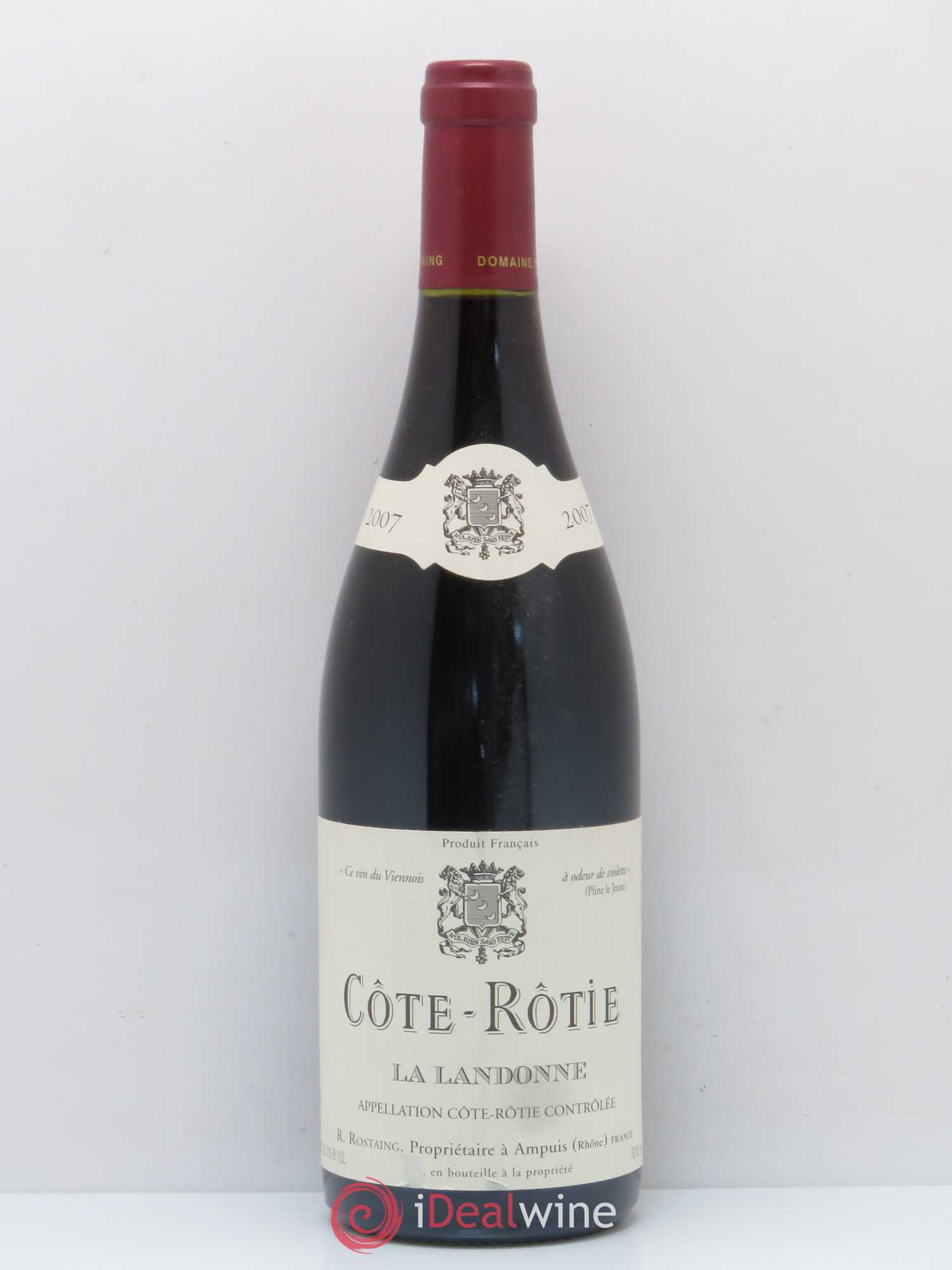 Côte-Rôtie La Landonne René Rostaing 2007 - Posten von 1 Flasche - 0