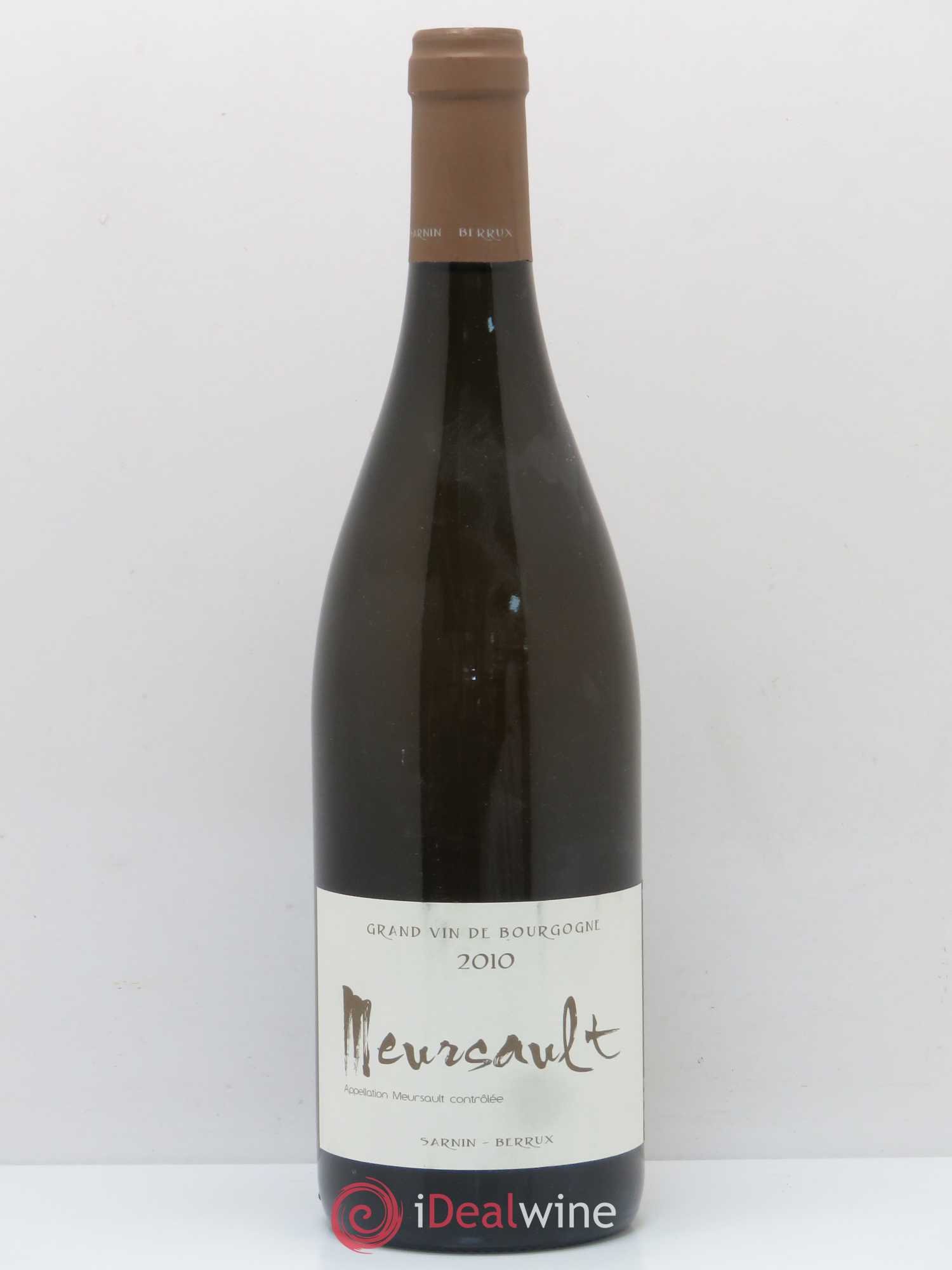 Meursault Sarnin Berrux 2010 - Posten von 1 Flasche - 0