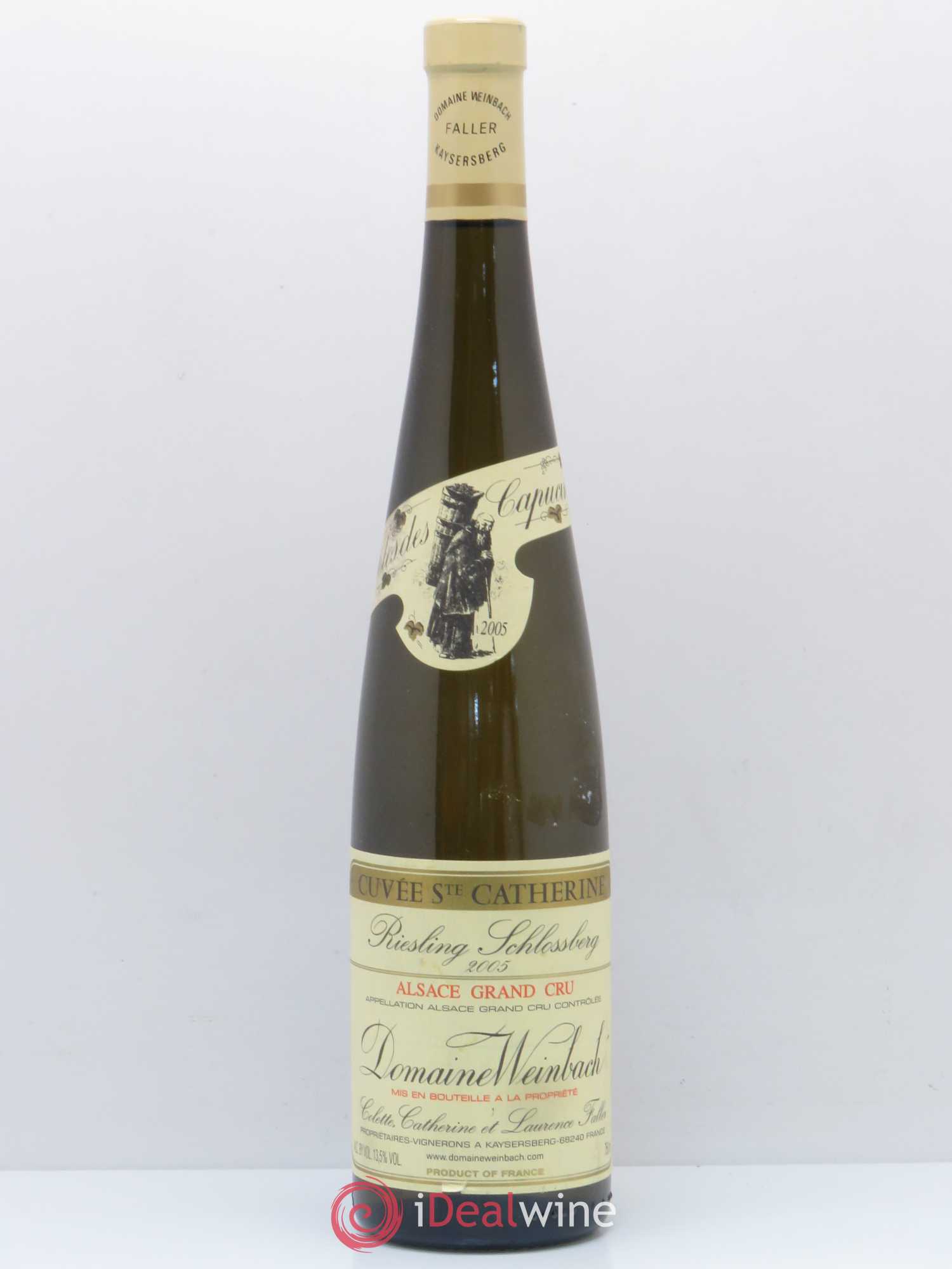 Alsace Grand Cru Schlossberg Riesling Weinbach (Domaine) cuvée Saint Catherine 2005 - Posten von 1 Flasche - 0